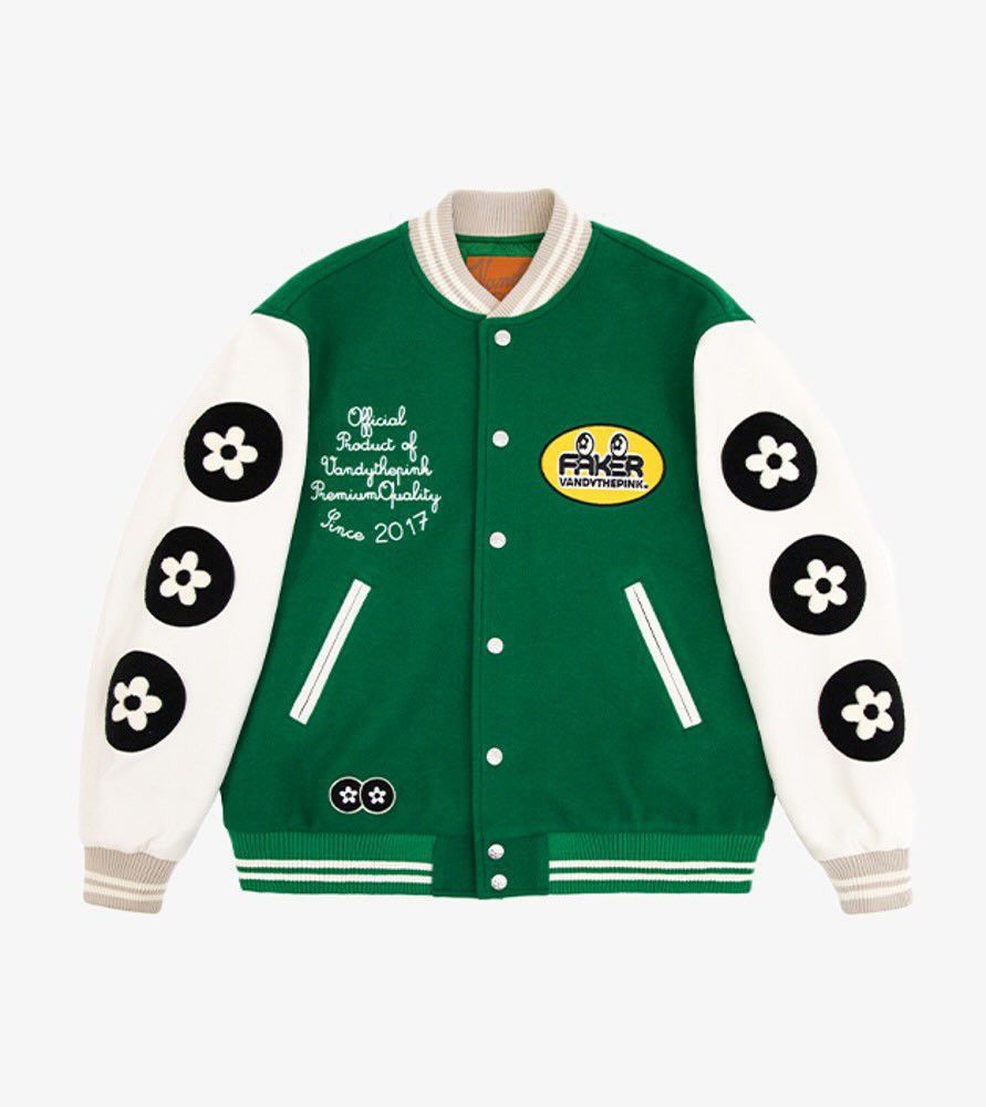 Vandy The Pink Vandy the Pink x Faker Varsity Jacket Size L Size US L / EU 52-54 / 3 - 1 Thumbnail