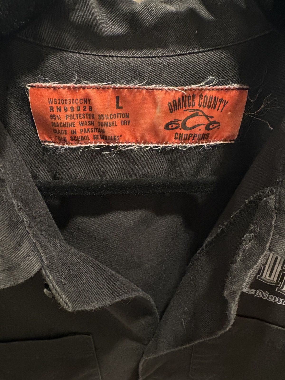 West Coast Choppers Orange county choppers short sleeve button up Size US L / EU 52-54 / 3 - 6 Thumbnail