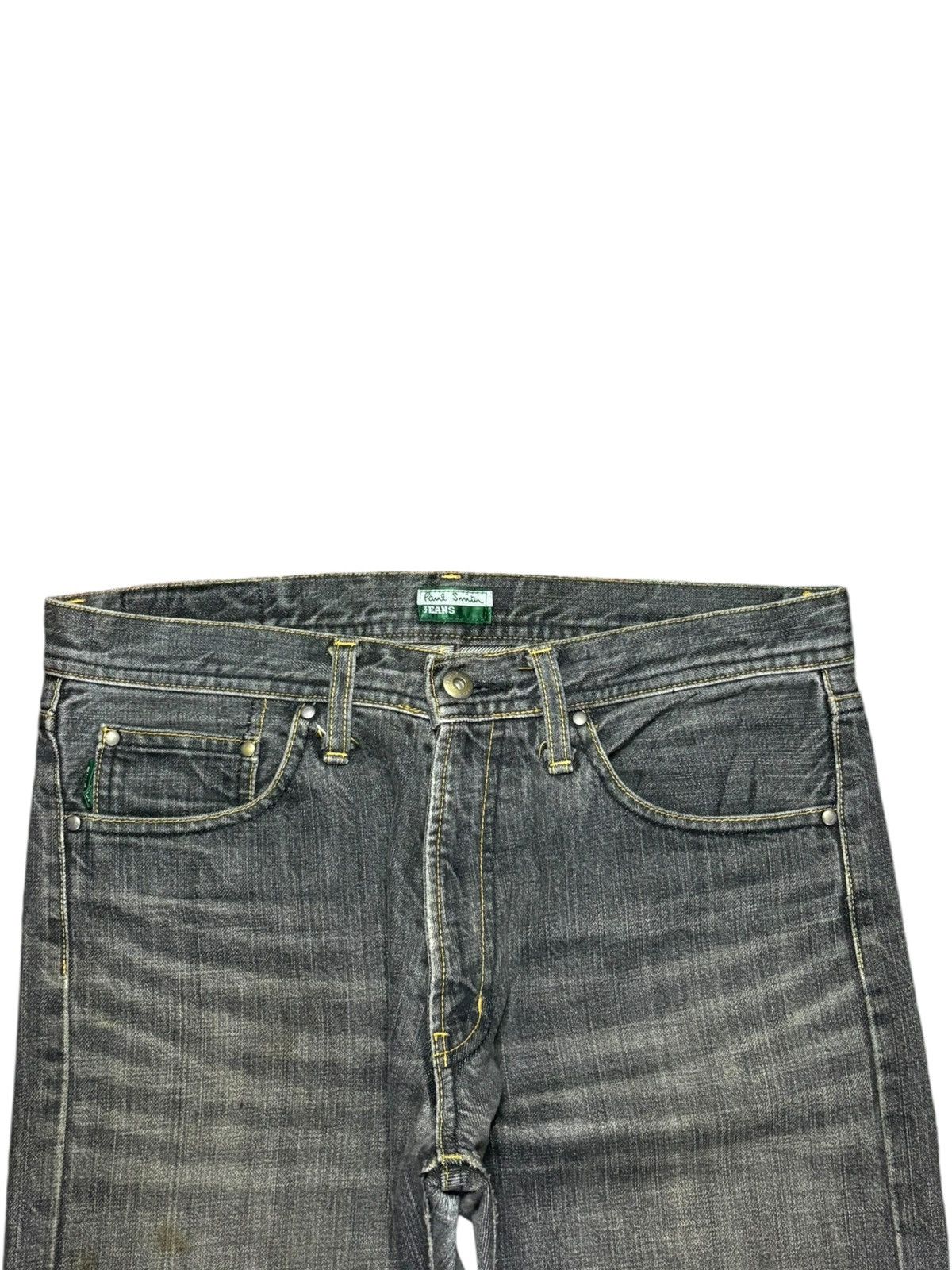 Paul Smith × Vintage Vintage Paul Smith Faded Wash Loose Fit Jeans Size US 32 / EU 48 - 4 Thumbnail