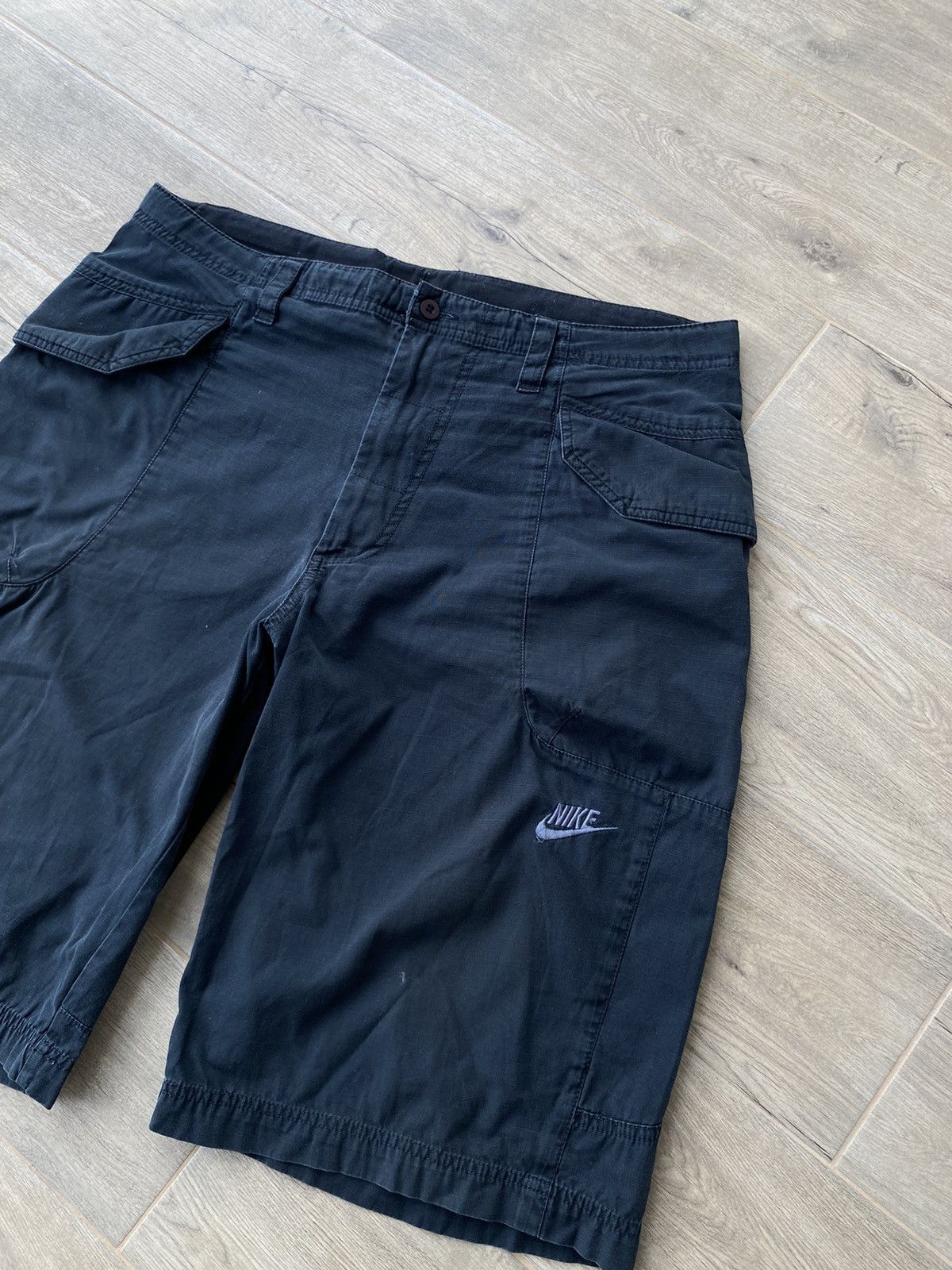 Nike × Vintage Nike Vintage cargo Shorts Size US 34 / EU 50 - 3 Thumbnail