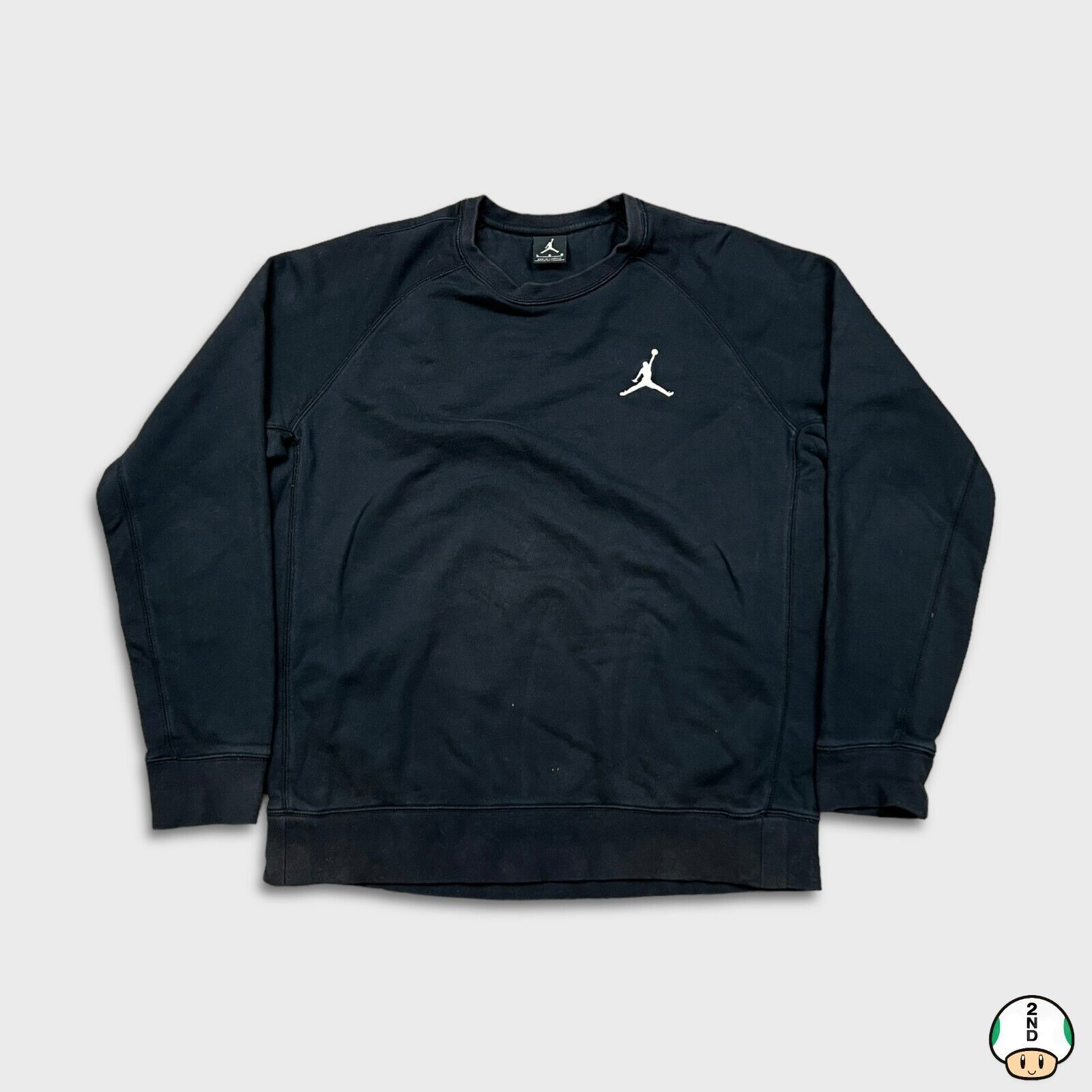 Nike × Vintage Nike Jordan Sweatshirt Medium Sportswear Jumpman Crewneck Size US M / EU 48-50 / 2 - 1 Thumbnail