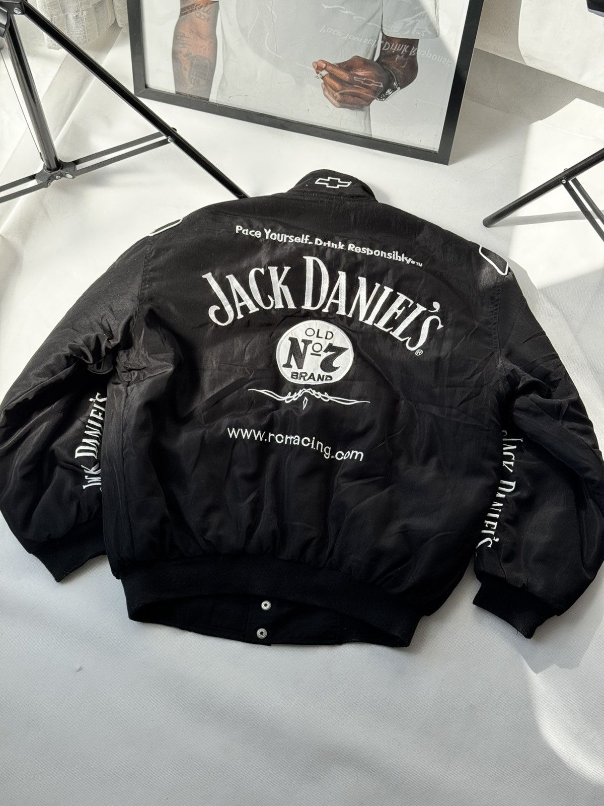 Vintage Jack Daniels VINTAGE RACING JACKET CHEVROLET BOMBER NASCAR Size US L / EU 52-54 / 3 - 7 Thumbnail