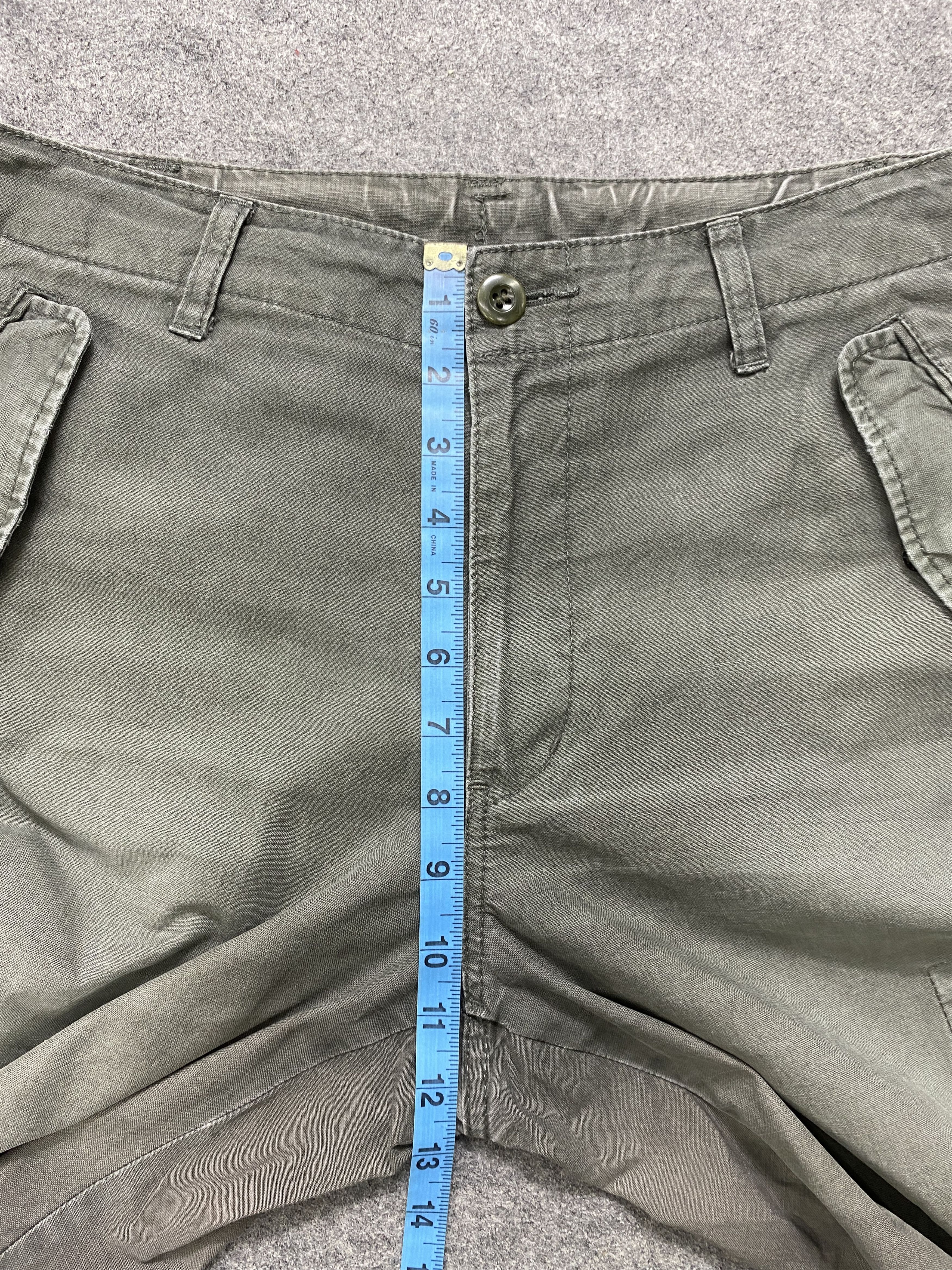 Japanese Brand Uniqlo Japanesse Cargo Sun Faded Pants -CP266 Size US 34 / EU 50 - 6 Thumbnail