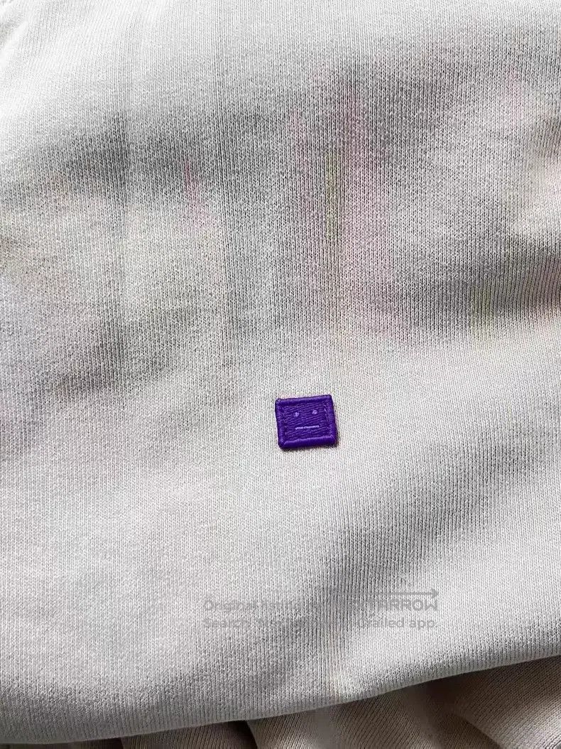 Acne Studios Acne Studios Face Expression Faded Zip Hooded Sweatshirt J Size US M / EU 48-50 / 2 - 3 Thumbnail