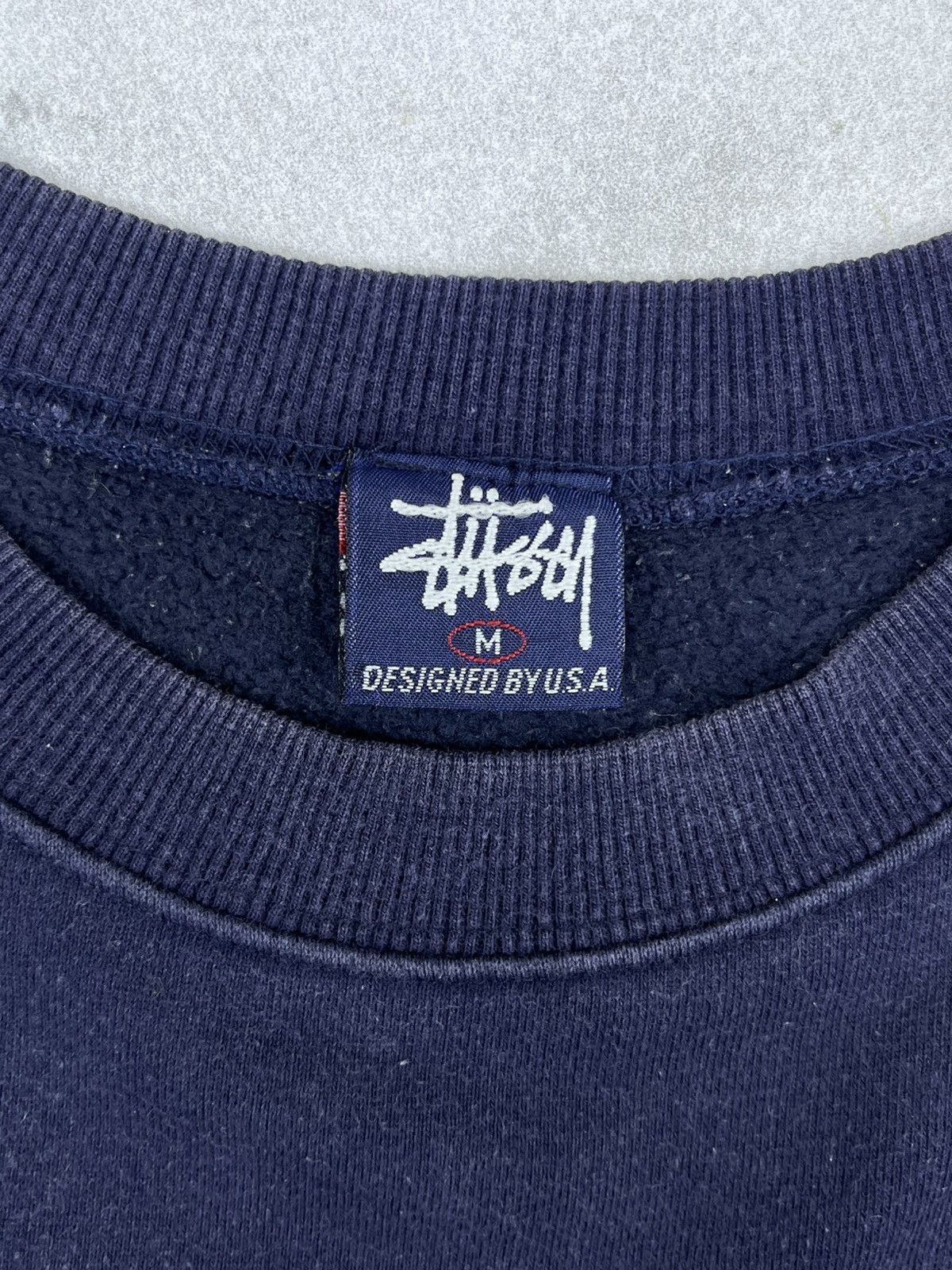 Stussy Vintage Stussy Spellout Sweatshirt💥 Size US M / EU 48-50 / 2 - 5 Thumbnail