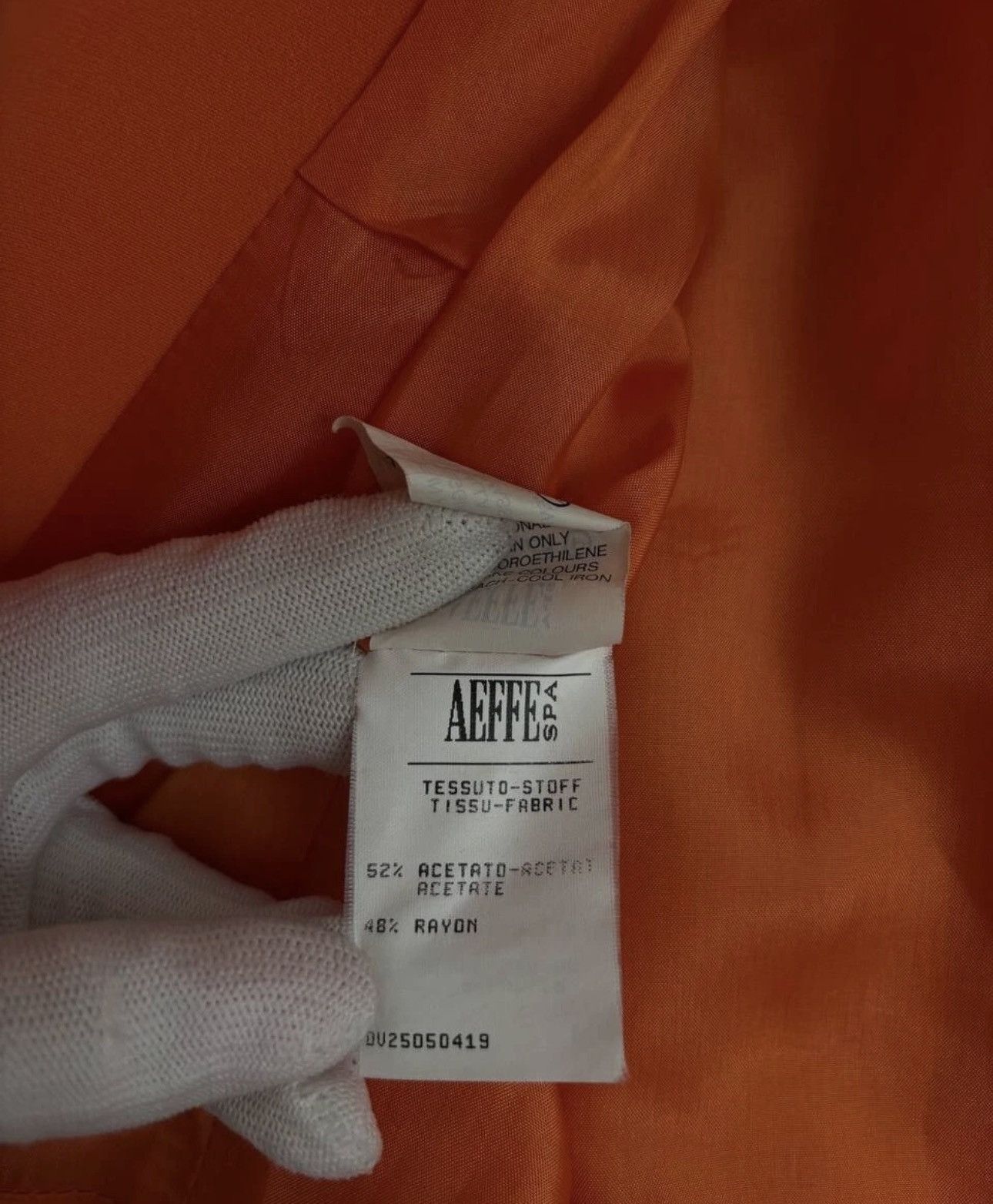 Moschino Moschino Couture Women's blazer orange vintage Made in Italy Size M / US 6-8 / IT 42-44 - 14 Thumbnail