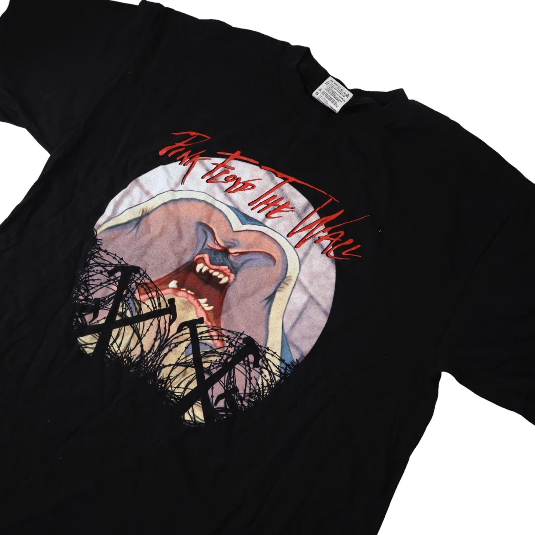 Vintage VINTAGE Pink Floyd The Wall T-Shirt XL Mens Black Graphic 1999 Size US XL / EU 56 / 4 - 2 Thumbnail