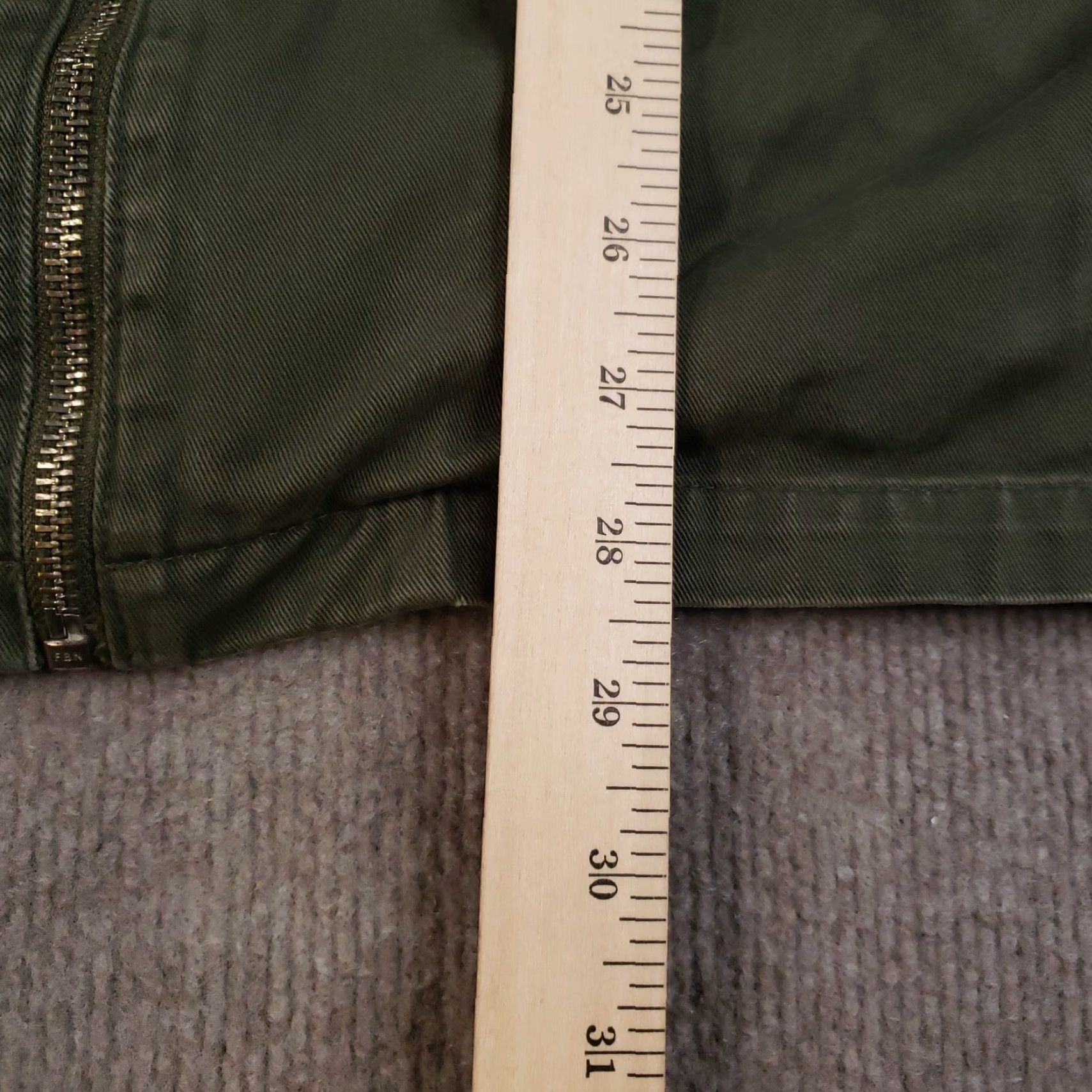 H&M H&M Divided Men's Cotton Military Jacket XL Green Casual Workwear 2010s Size US XL / EU 56 / 4 - 4 Thumbnail