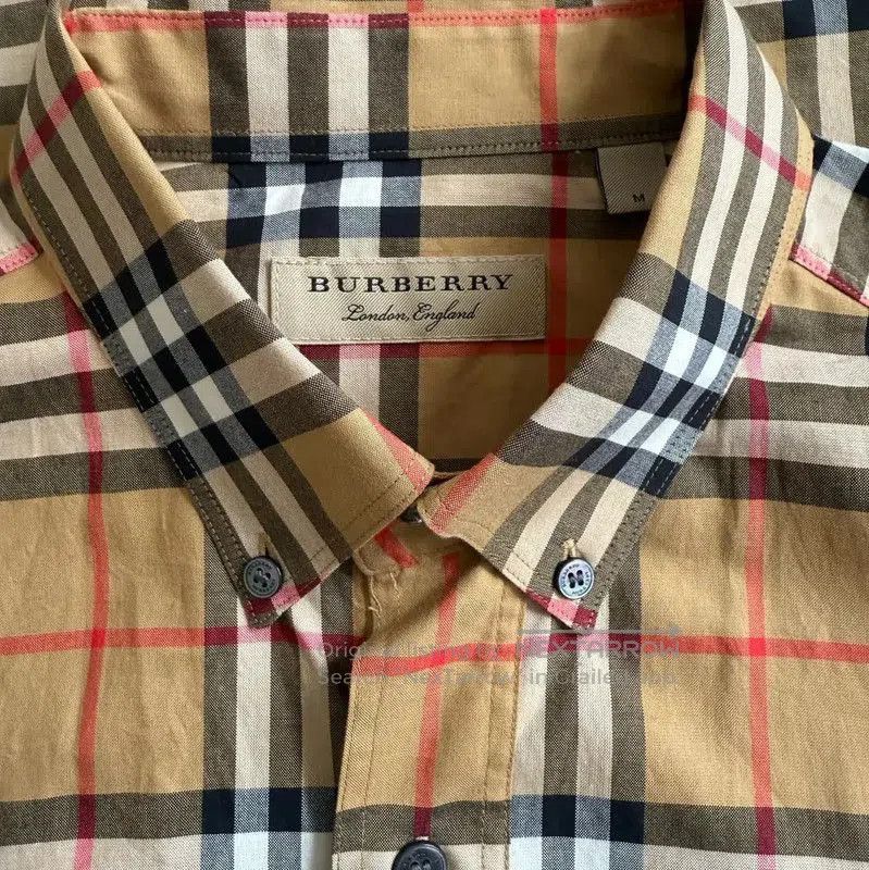 Burberry Burberry Men's Long Sleeve Cotton Check Shirt. Size US M / EU 48-50 / 2 - 4 Thumbnail