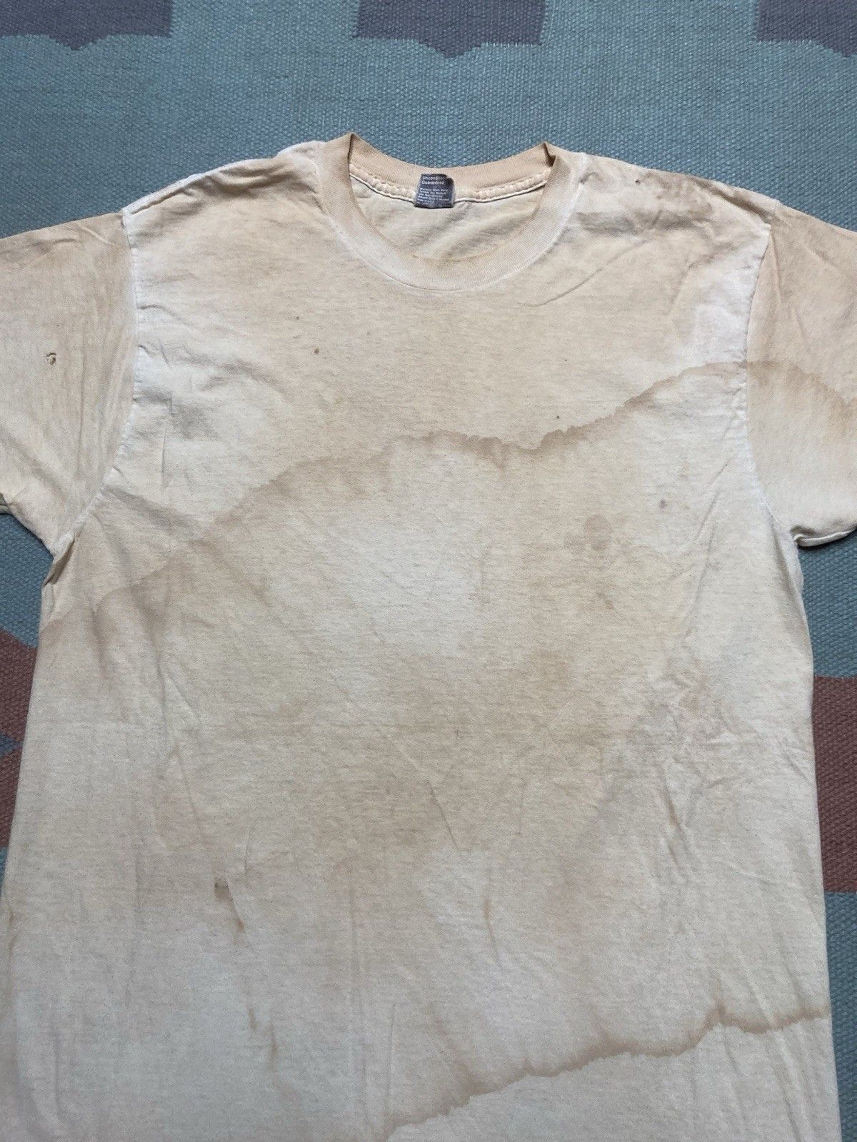 Vintage Vtg 80s blank white t shirt BVD grunge soft cotton large Size US L / EU 52-54 / 3 - 3 Thumbnail
