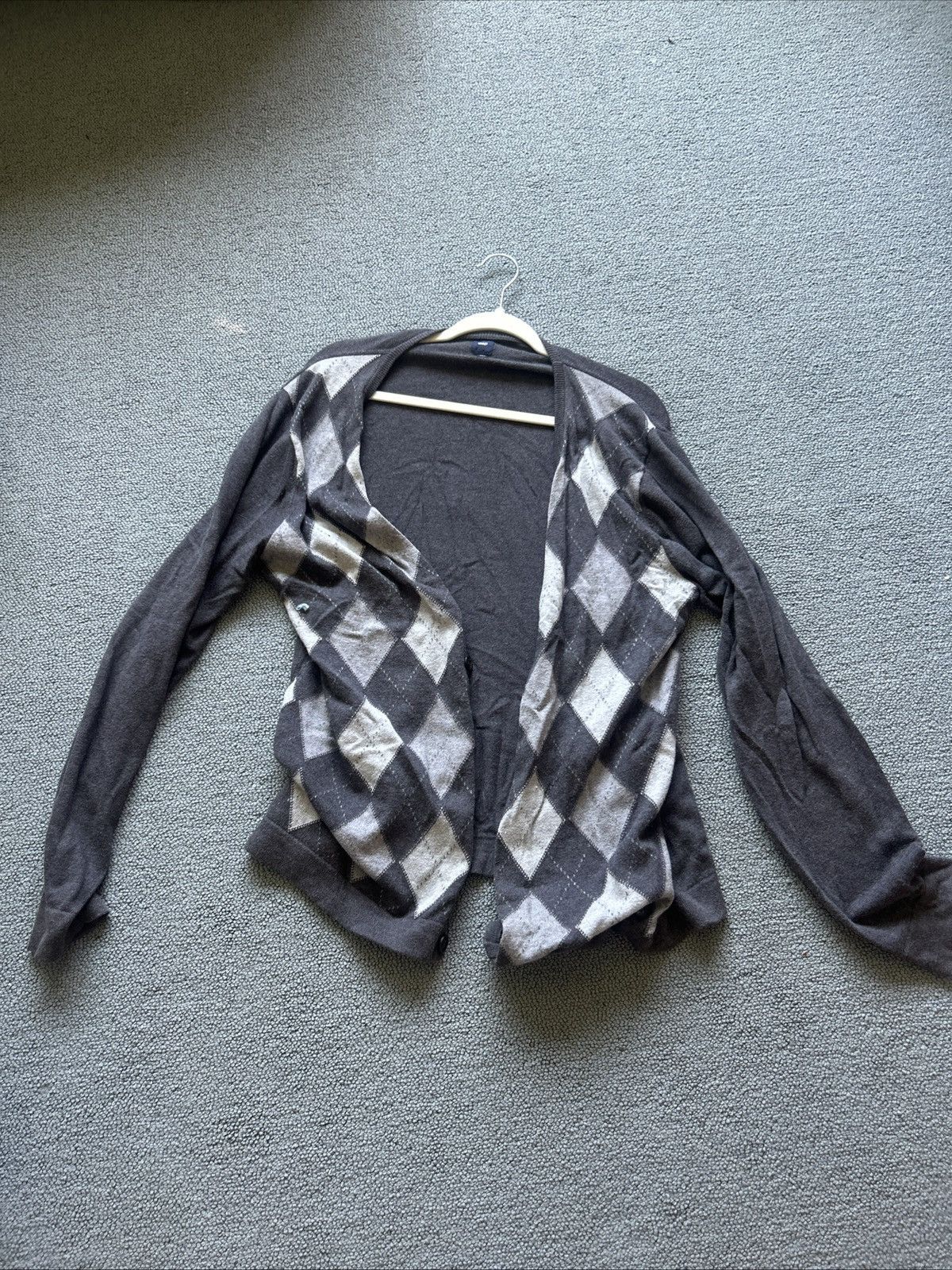 Gap Gap Button Up Grey sweater: fits like M Size US M / EU 48-50 / 2 - 4 Thumbnail