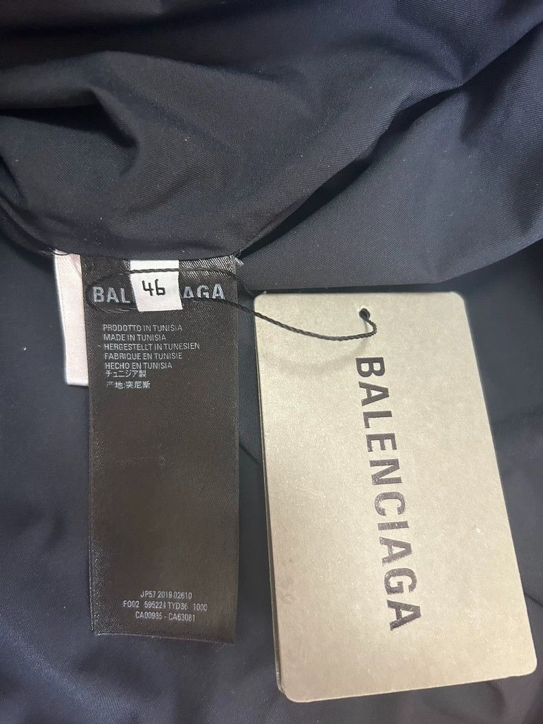 Balenciaga Balenciaga Black classic lock down jacket 2504-Nextarrow Size US S / EU 44-46 / 1 - 4 Thumbnail