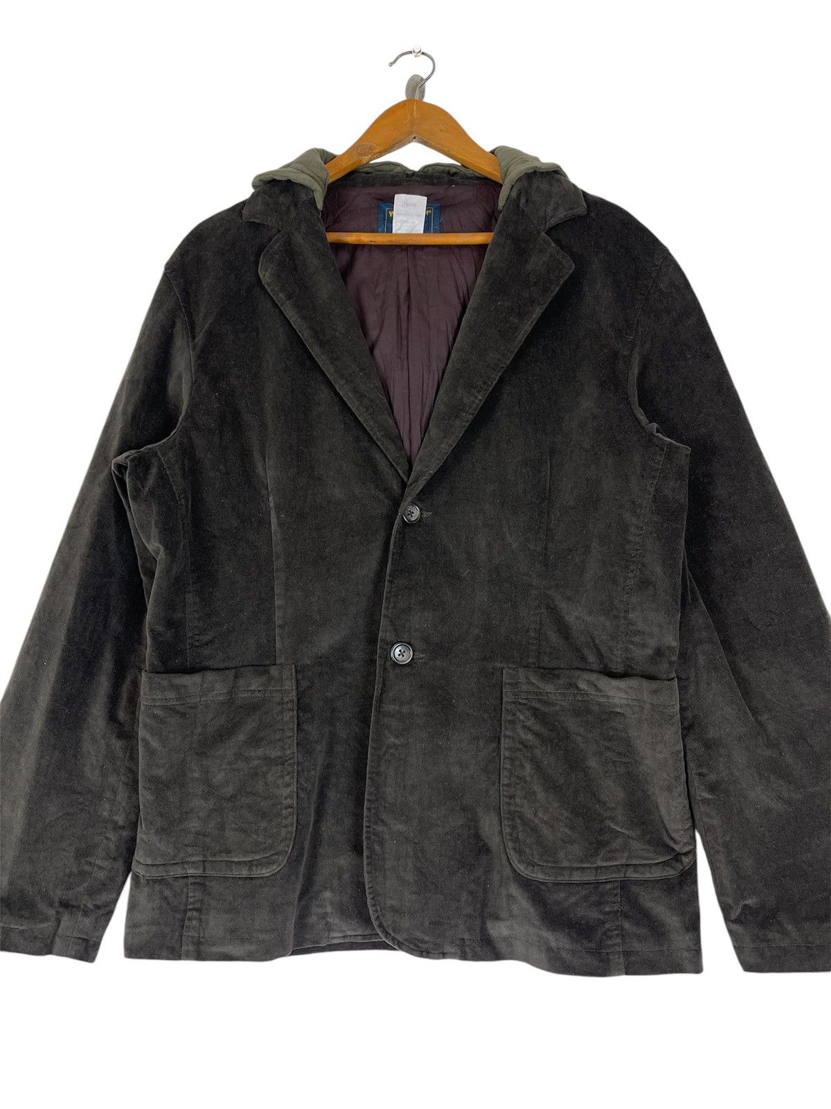 Vintage × Woolrich Woolen Mills WOOLRICH EST1830 HOODIE COAT JACKET Size US L / EU 52-54 / 3 - 6 Thumbnail