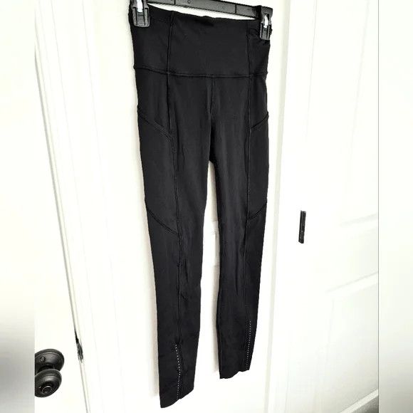 Lululemon Fast & Free HR 7/8 Tight Active Athleisure Athletic Workout Size 26" / US 2 / IT 38 - 13 Thumbnail
