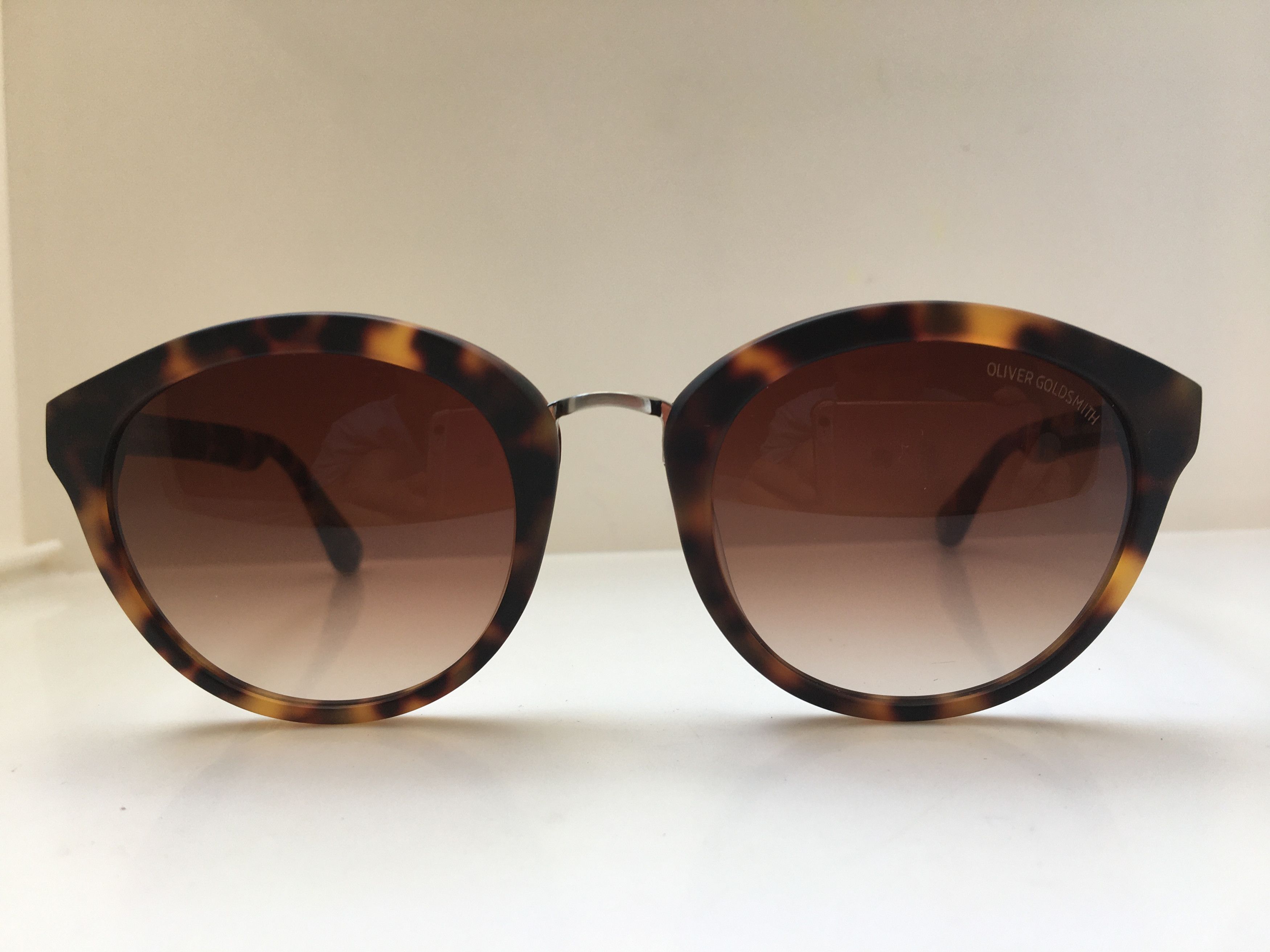 Other Oliver Gold Smith Matte Leopard Sunglasses Frame Size ONE SIZE - 1 Thumbnail