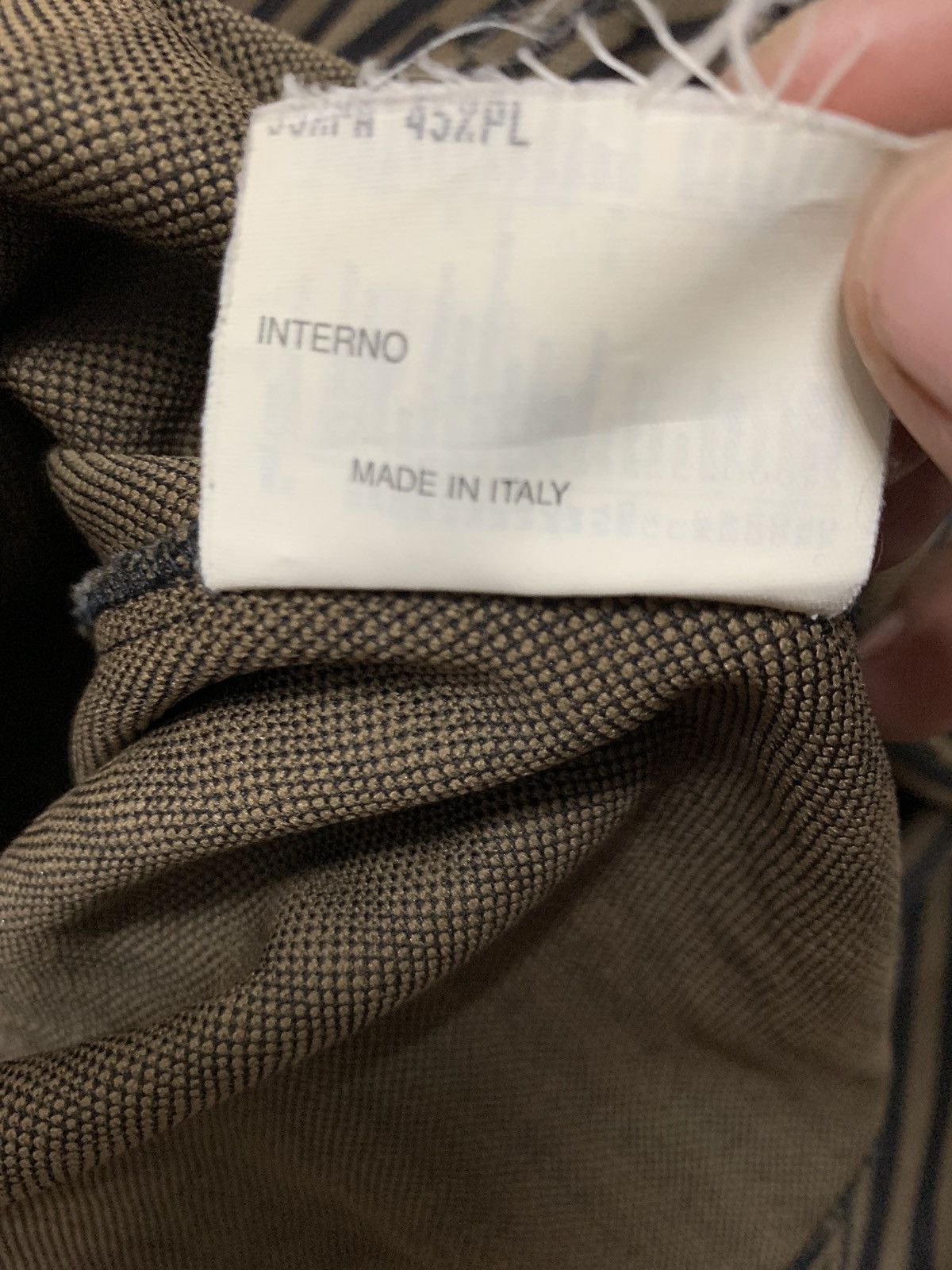 Fendi Fendi Striped Button-Up Shirt Slim Fit Brown Black Size M / US 6-8 / IT 42-44 - 11 Thumbnail