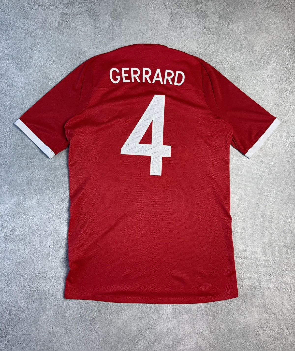 Umbro England 2010 2011 Away Shirt Soccer Jersey Umbro #9 Gerrard Size US M / EU 48-50 / 2 - 2 Thumbnail