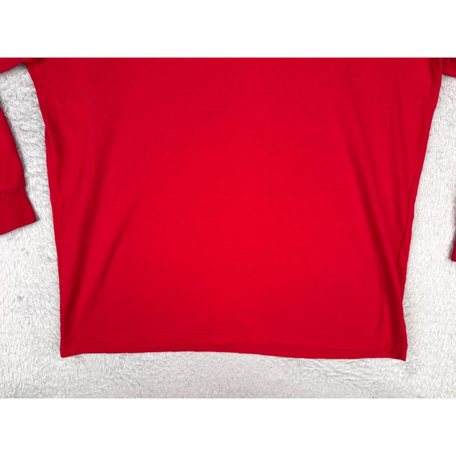 Vintage VINTAGE Polo Sport Ralph Lauren Shirt Men XL Red Turtleneck Long Sleeve Cotton Knit Embroidered Logo 1990s Designer Sports Classic All Seasons Mens Size US XL / EU 56 / 4 - 5 Thumbnail