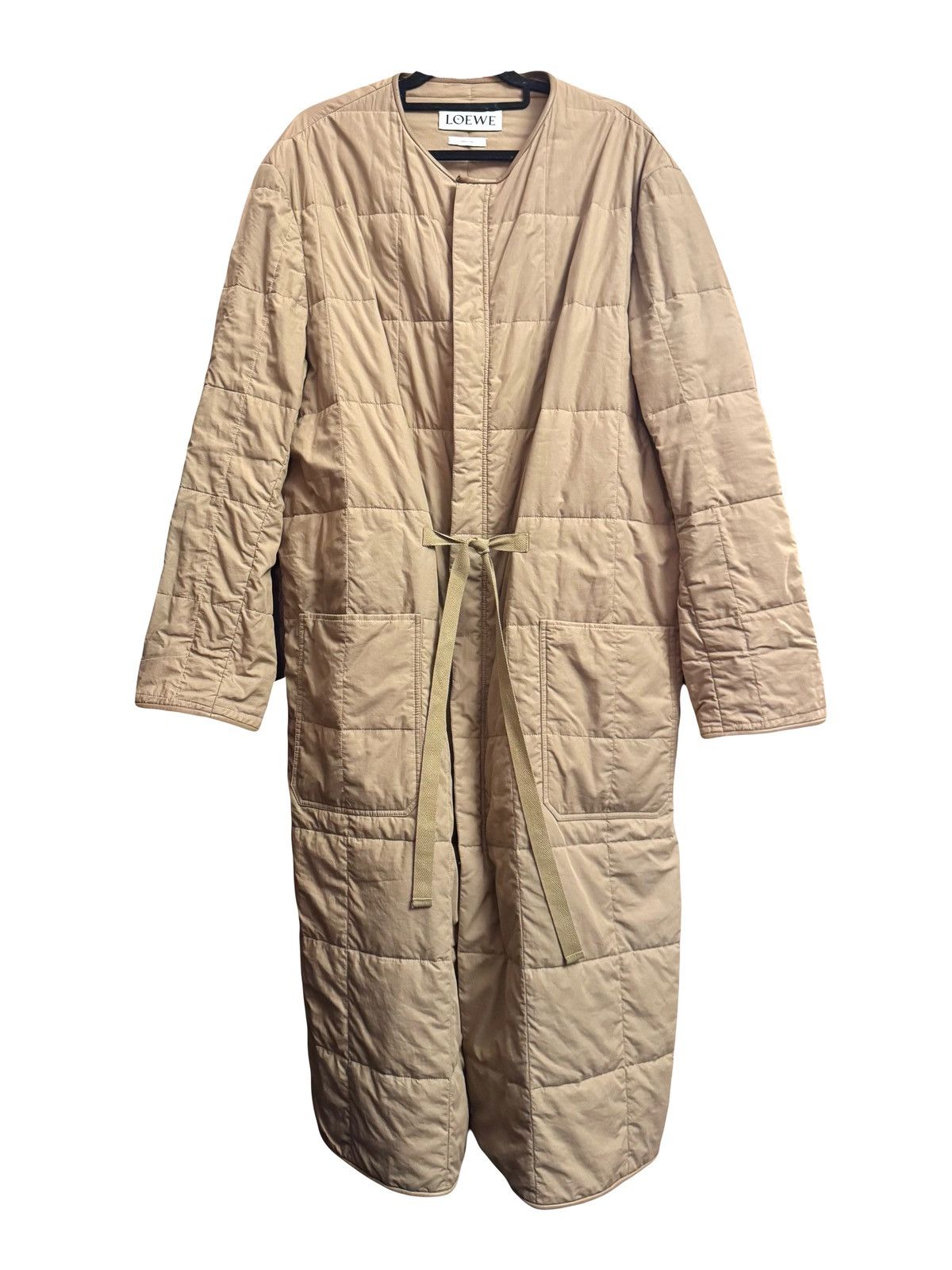 Loewe Loewe AW16 army puffer coat 44 OS men cotton & leather Size US S / EU 44-46 / 1 - 1 Thumbnail