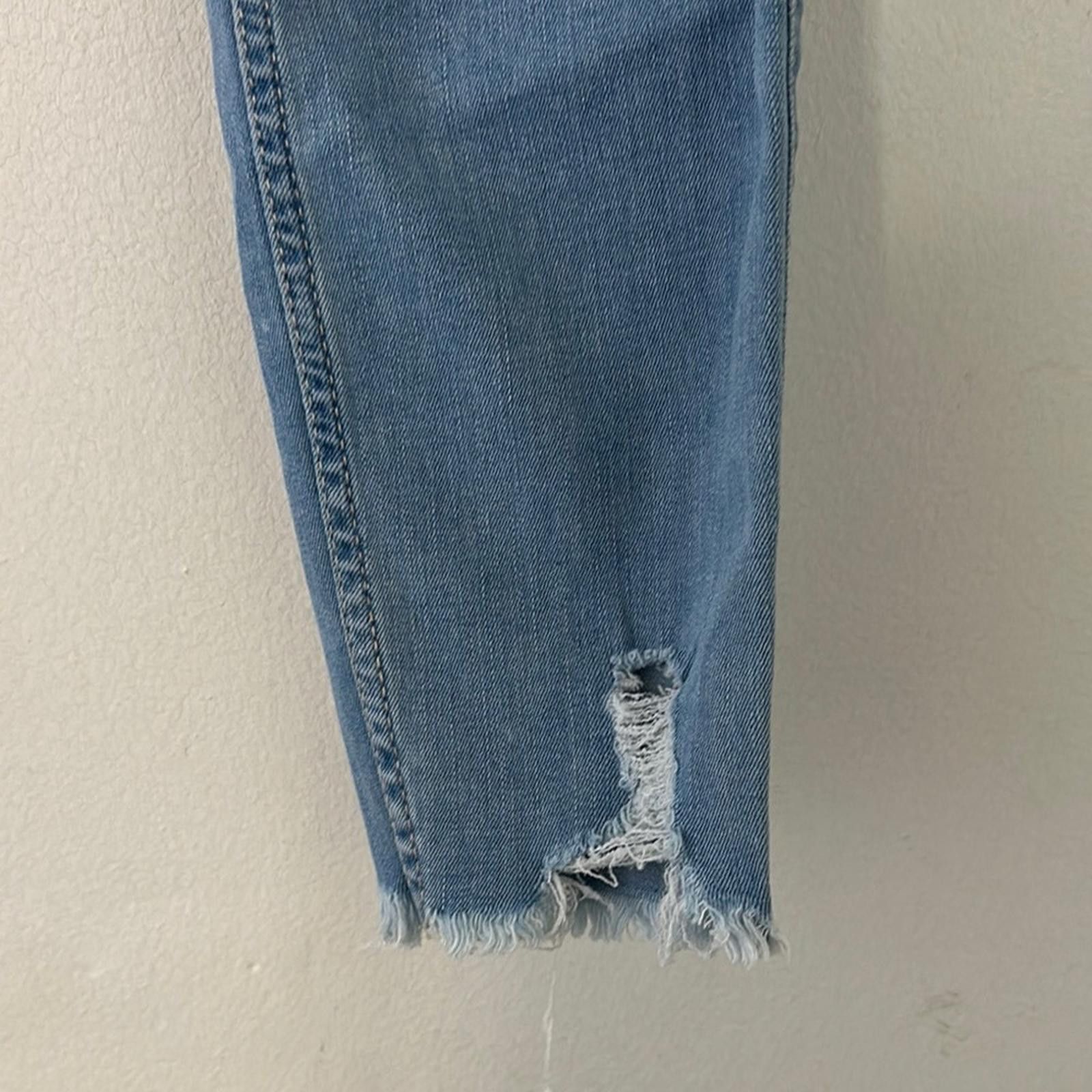 Hollister Hollister High Rise Skinny Blue Jeans Size 30" / US 8 / IT 44 - 3 Thumbnail