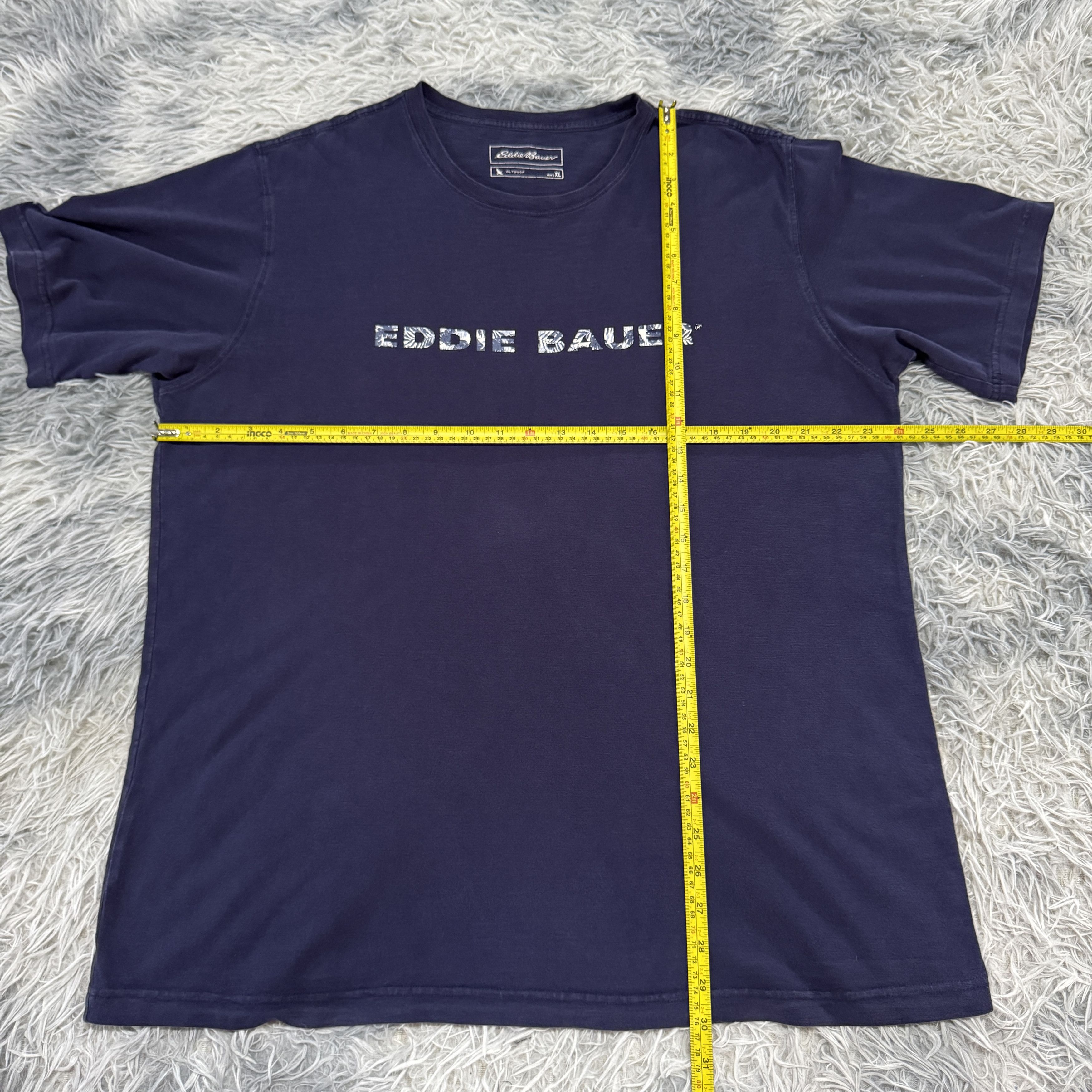 Eddie Bauer Sunfaded Eddie Bauer Short Sleeve Crew Neck Tshirt Size US XL / EU 56 / 4 - 6 Thumbnail