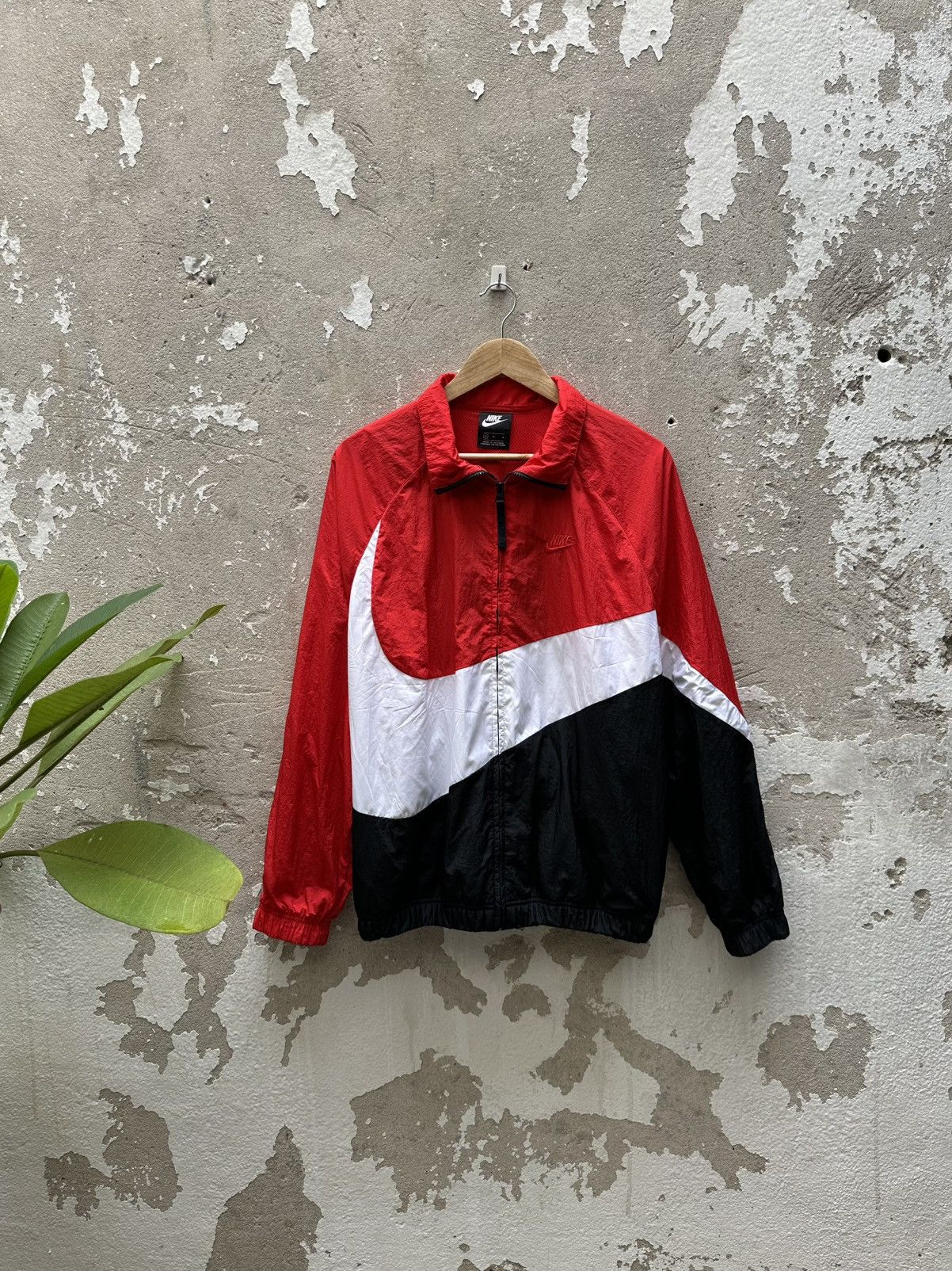 Nike Authentic Nike Big Swoosh Anorak Jacket Size US M / EU 48-50 / 2 - 1 Thumbnail