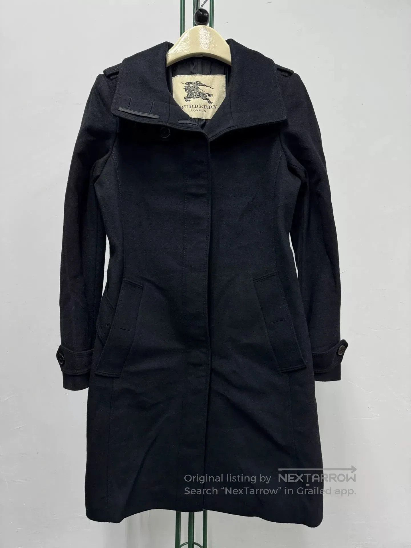 Burberry Burberry Wool Cashmere Blend Coat. Size US S / EU 44-46 / 1 - 1 Thumbnail