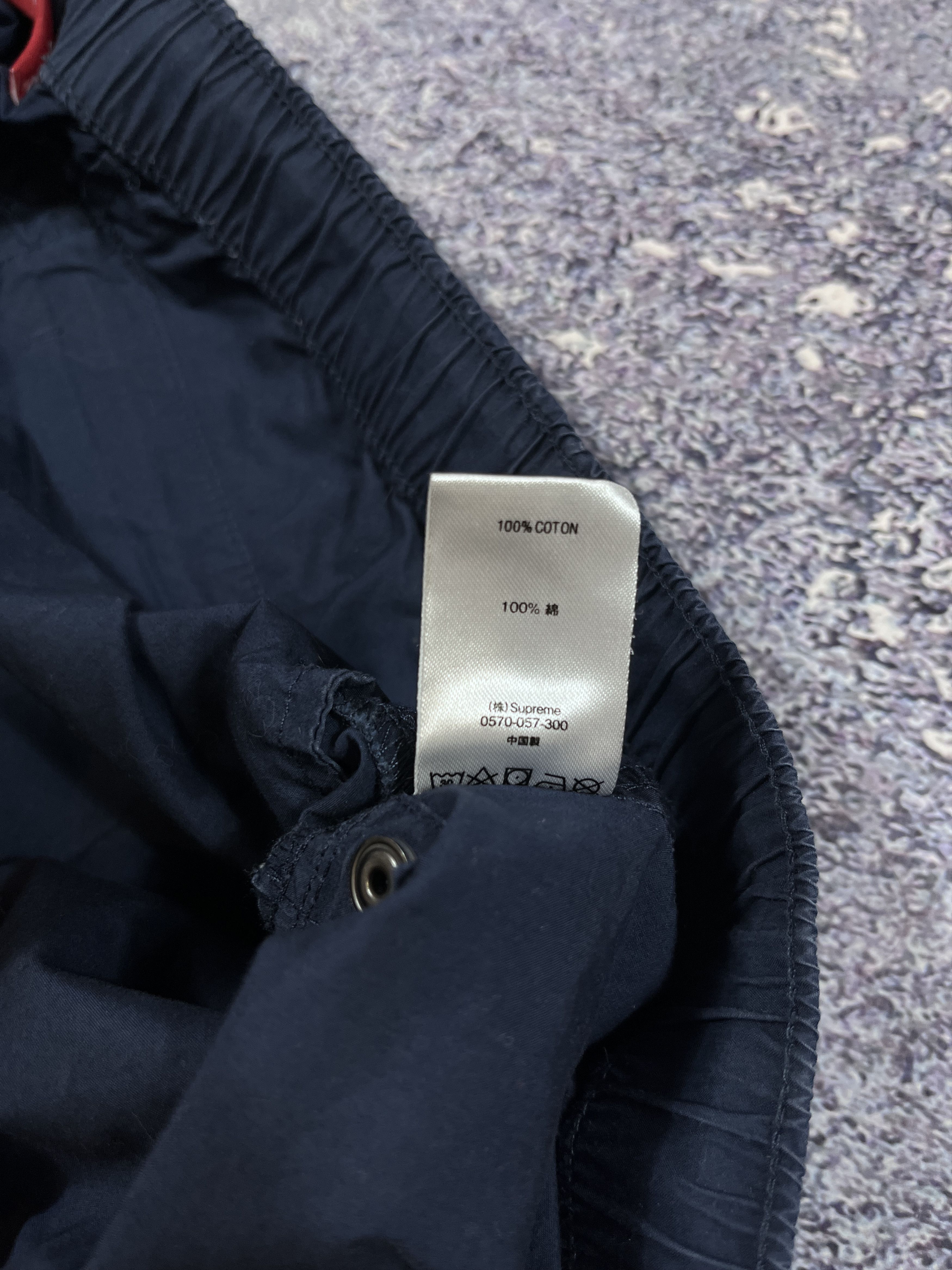 Supreme Supreme Cargo Pants Dark Blue Big Logo Multipocket Size US 32 / EU 48 - 11 Thumbnail