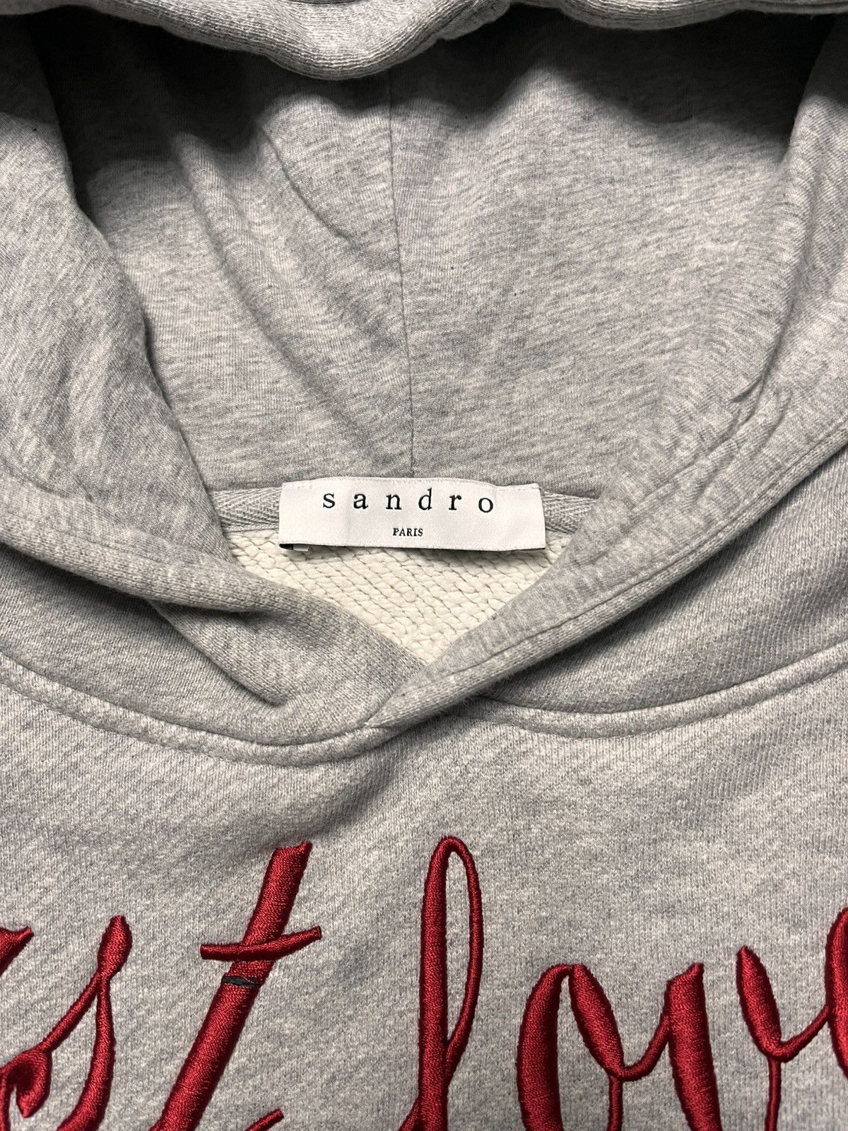 Sandro Sandro Paris Hoodie Size US M / EU 48-50 / 2 - 6 Thumbnail