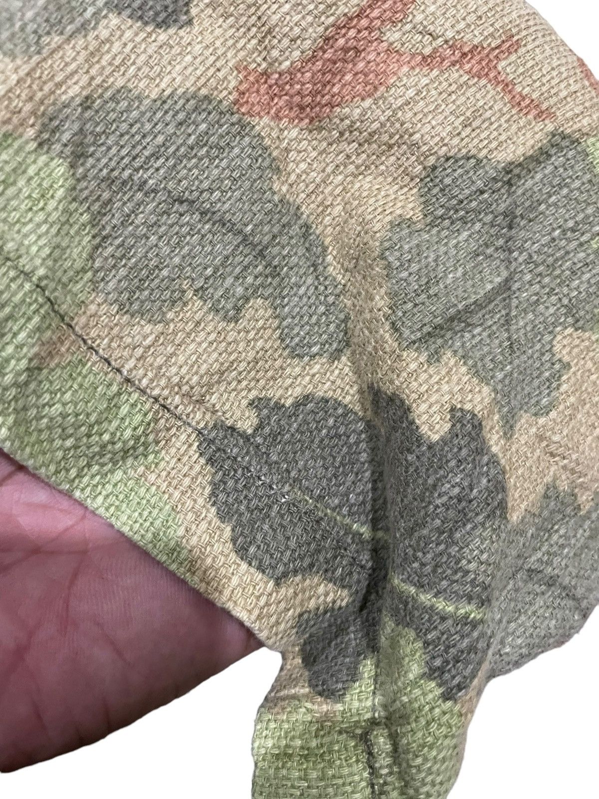 Japanese Brand Mitchell Camouflage Japanese Bliss Point Distressed Shorts Size US 33 - 7 Thumbnail