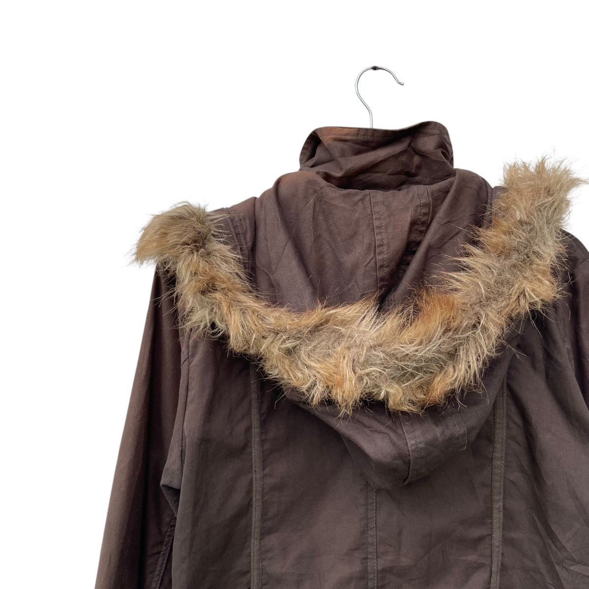 Japanese Brand Avant Garde Japanese Brand Faux Fur Hooded Jacket Size US M / EU 48-50 / 2 - 12 Thumbnail