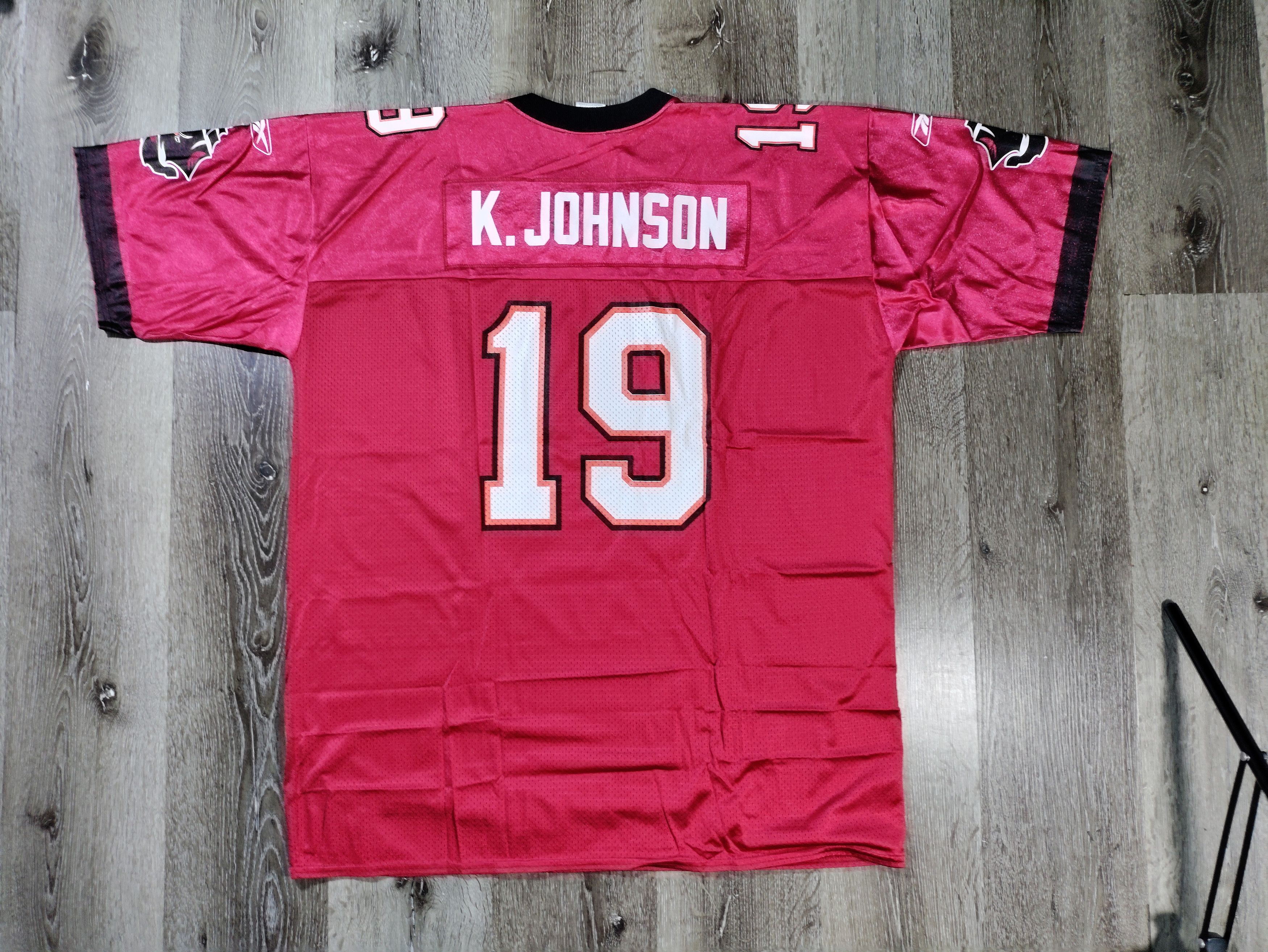Reebok Tampa Bay Buccaneers K Johnson #19 Jersey Size US XXL / EU 58 / 5 - 1 Thumbnail