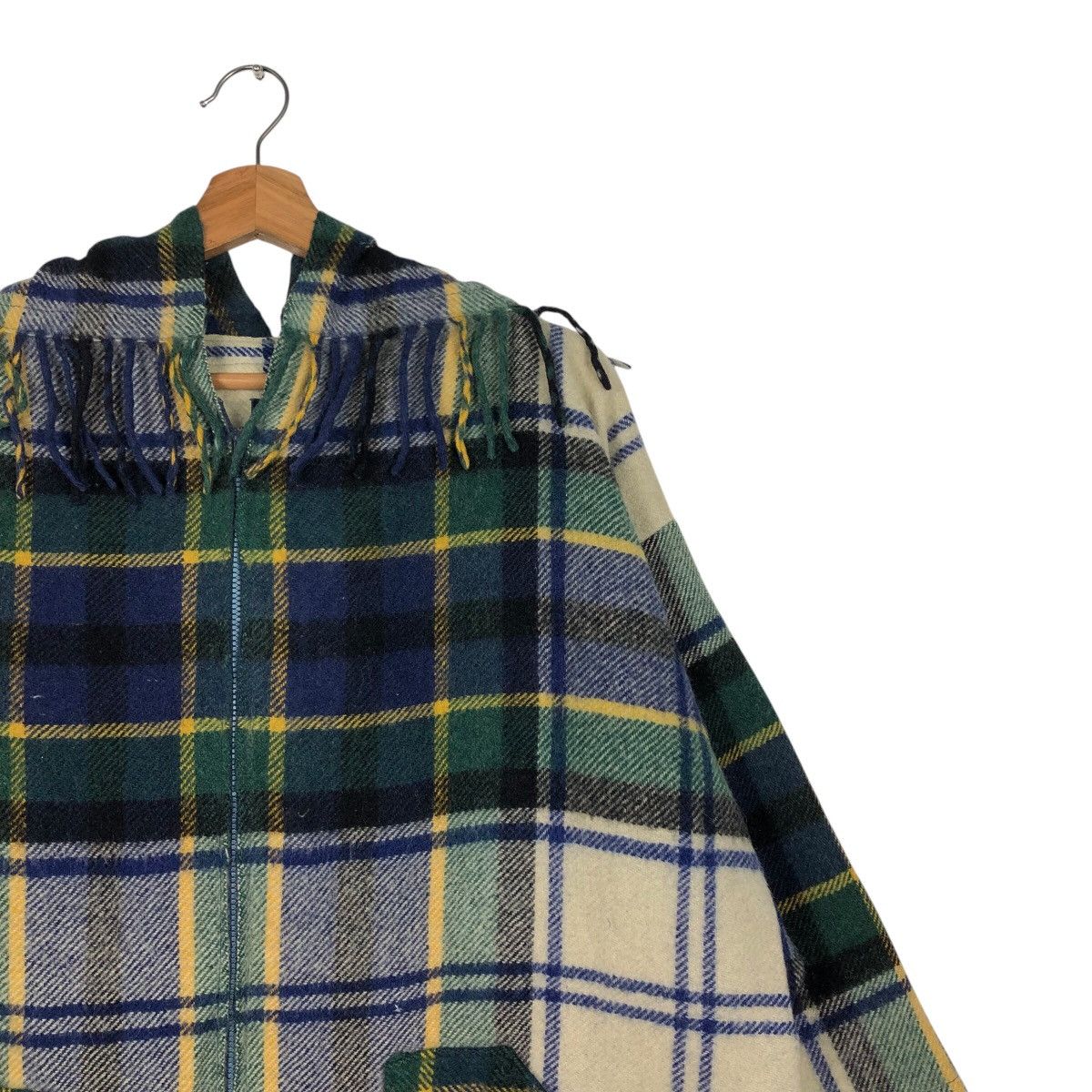 Japanese Brand × Vintage 📌Unknown Brand Cowboy Design Zipper Jacket Issey Miyake Size US M / EU 48-50 / 2 - 7 Thumbnail