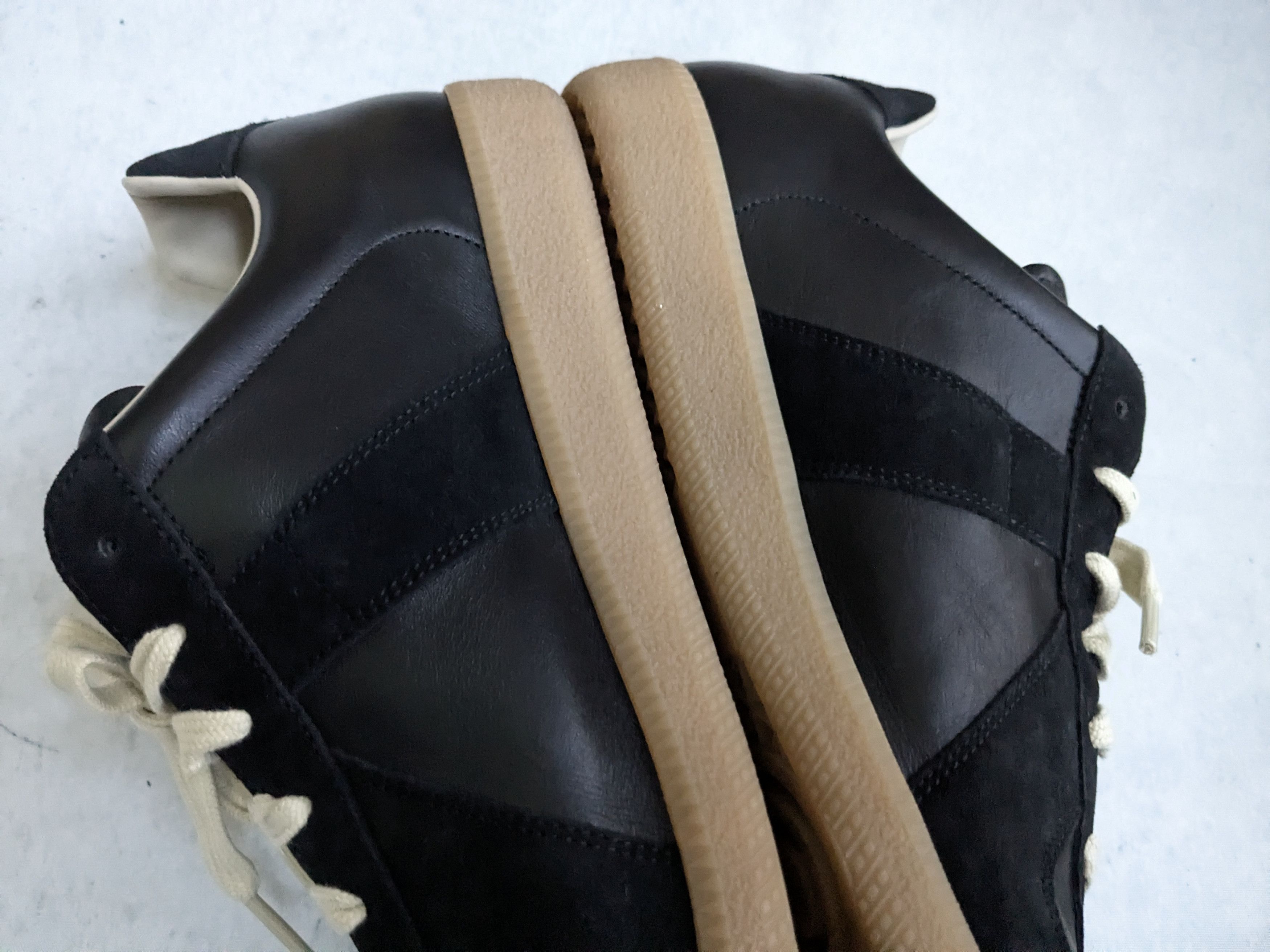 Maison Margiela Maison Margiela Replica GAT Black 11 44 Low Tops Gum Size US 11 / EU 44 - 9 Thumbnail
