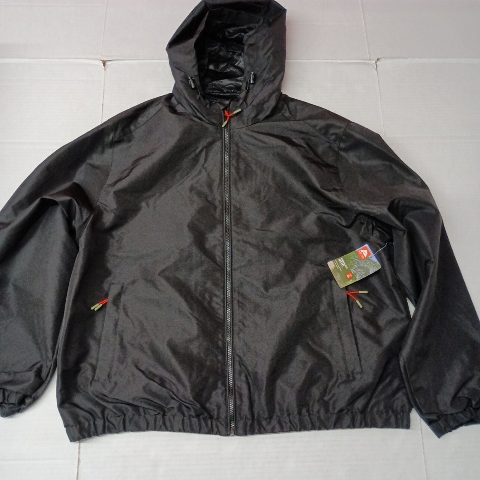 Other Ozark Trail Windbreaker Jacket Men's Size XL Black Pockets Size US XL / EU 56 / 4 - 1 Thumbnail