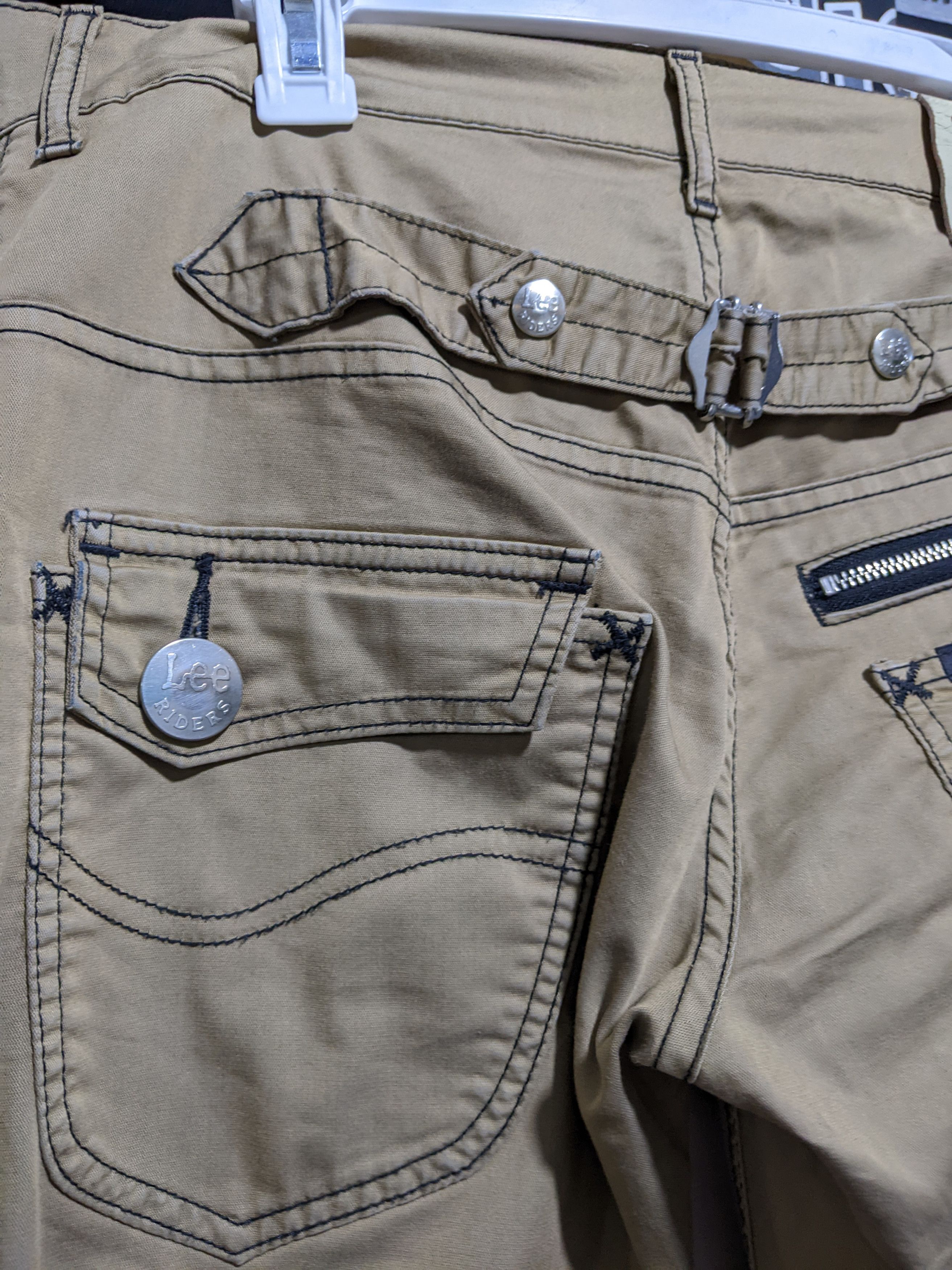 Lee Lee Multi Zipper Khakis Size US 30 / EU 46 - 9 Thumbnail