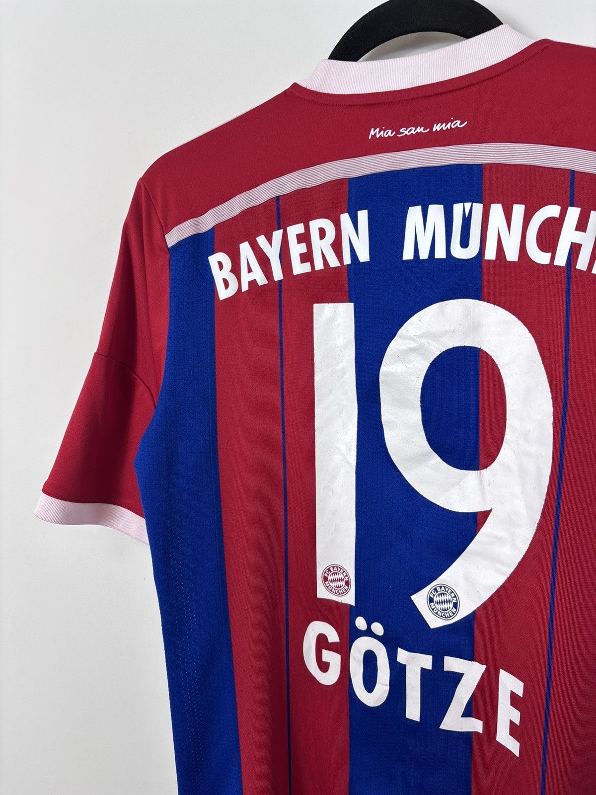 Adidas Adidas Bayern Munich 2014/2015 Home Gotze #19 Soccer Jersey Size US M / EU 48-50 / 2 - 19 Thumbnail