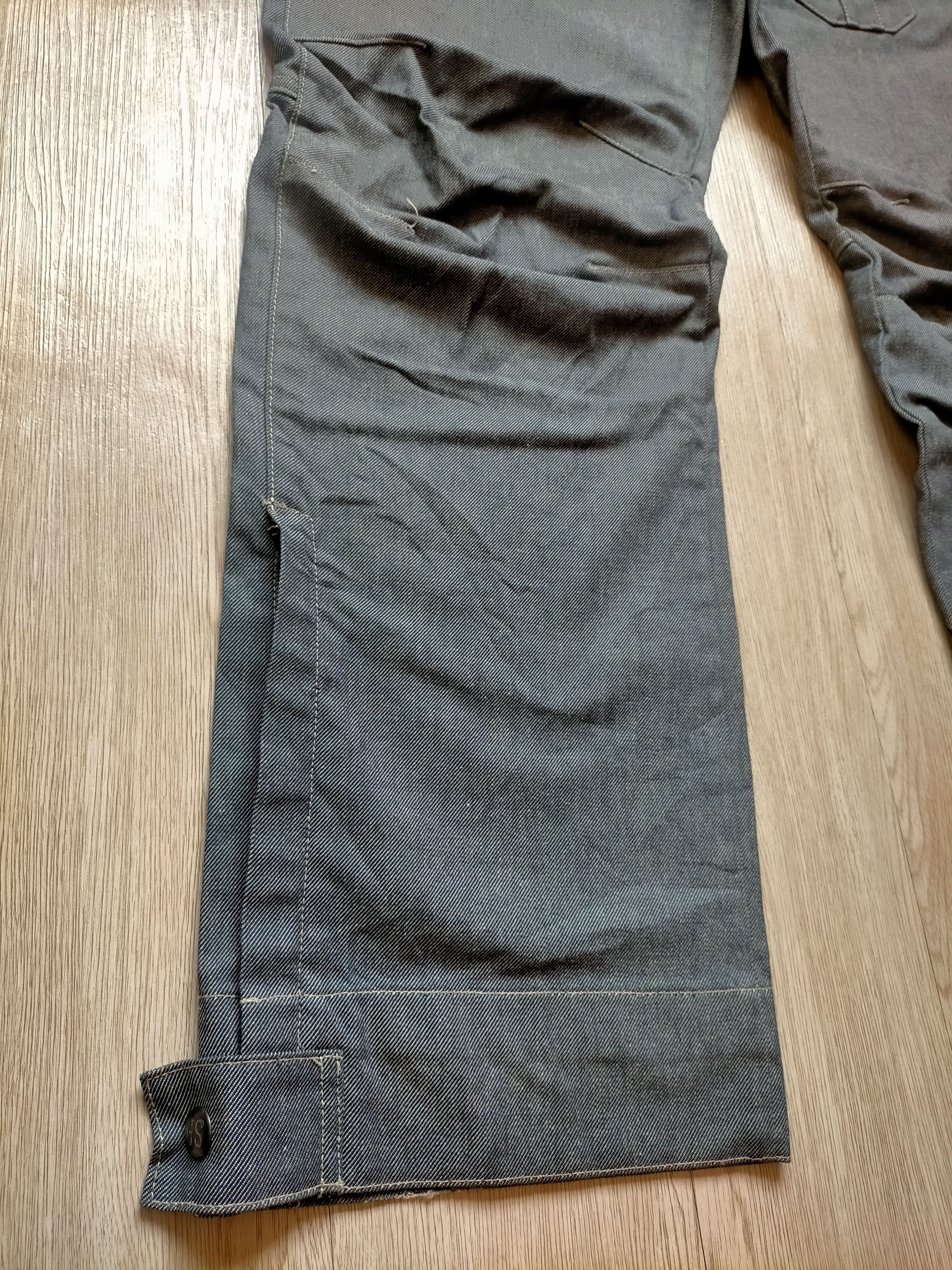 G-Star G-Star Raw Denim Silver Single Pocket Rider Denim Pants Size US 36 / EU 52 - 10 Thumbnail