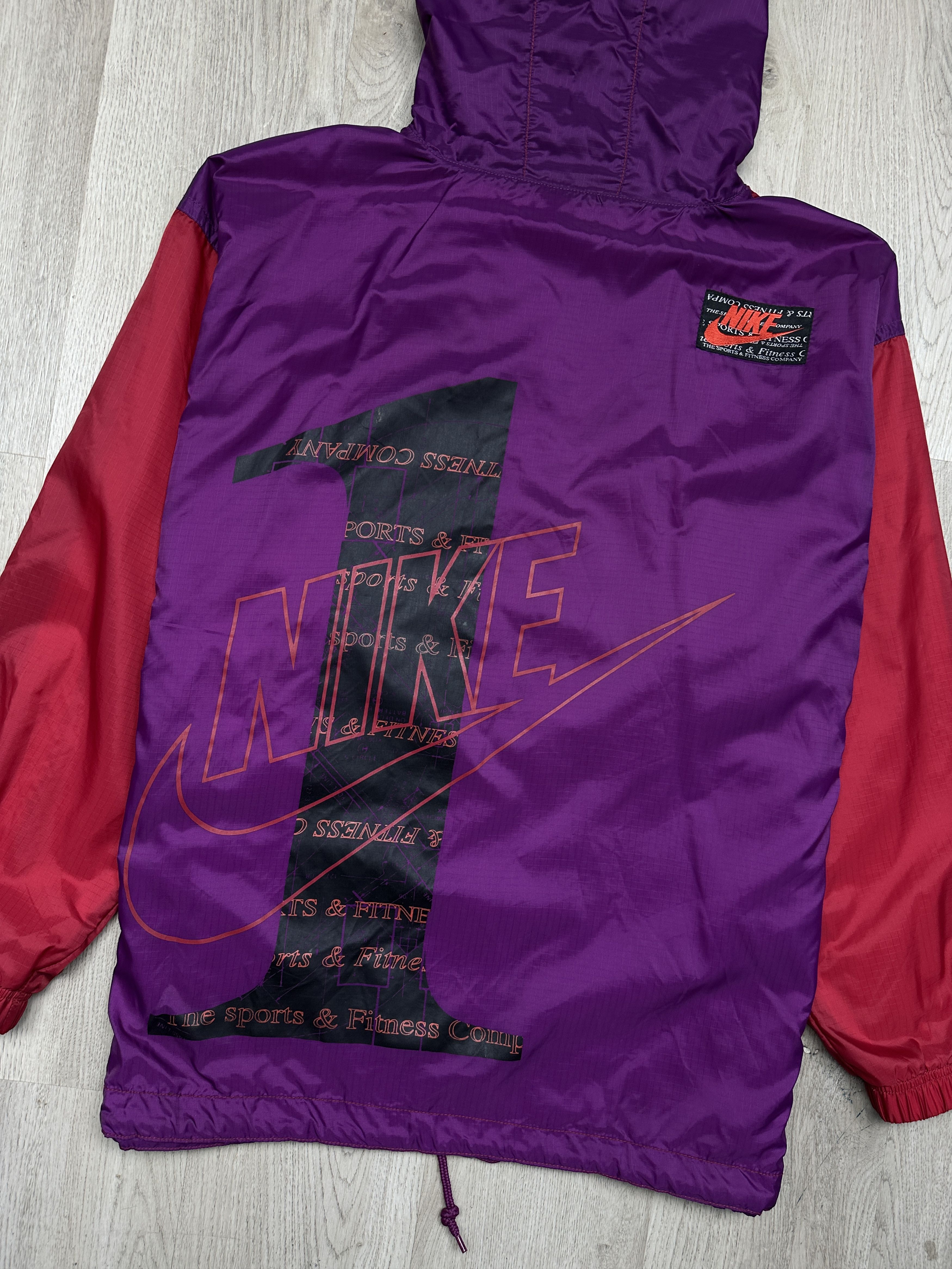 Nike Nike 90s Vintage Mens Nylon Track Suit Jacket + Pants Drill Size US 36 / EU 52 - 9 Thumbnail