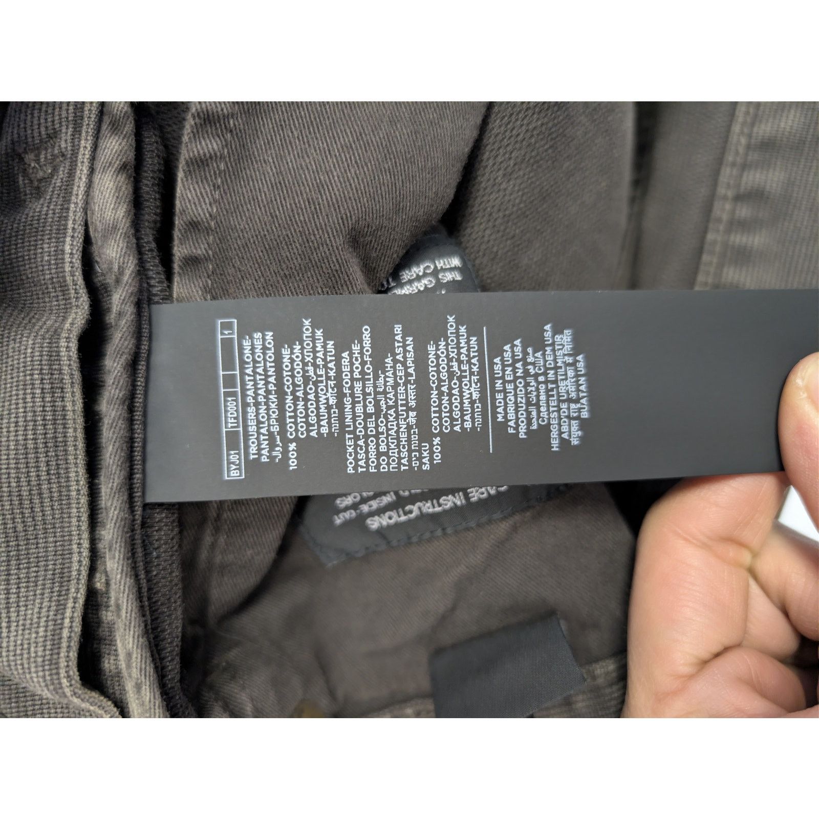 Tom Ford o1rshd1 Slim Jeans in Washed Black Size US 34 / EU 50 - 16 Thumbnail
