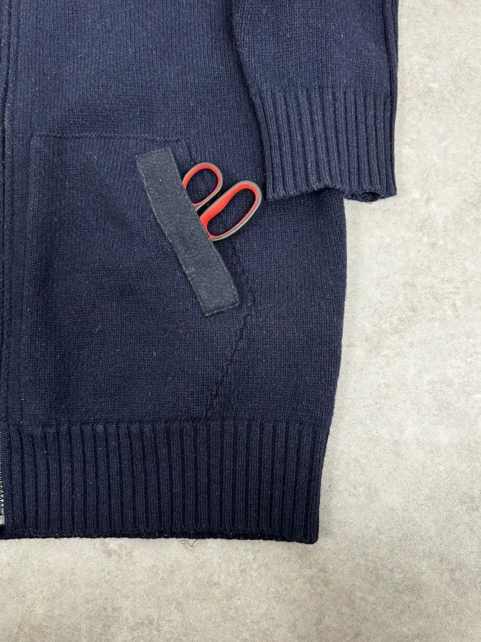 Stone Island 2000s Stone Island Navy Hooded Zip-Up Sweater Size US M / EU 48-50 / 2 - 10 Thumbnail