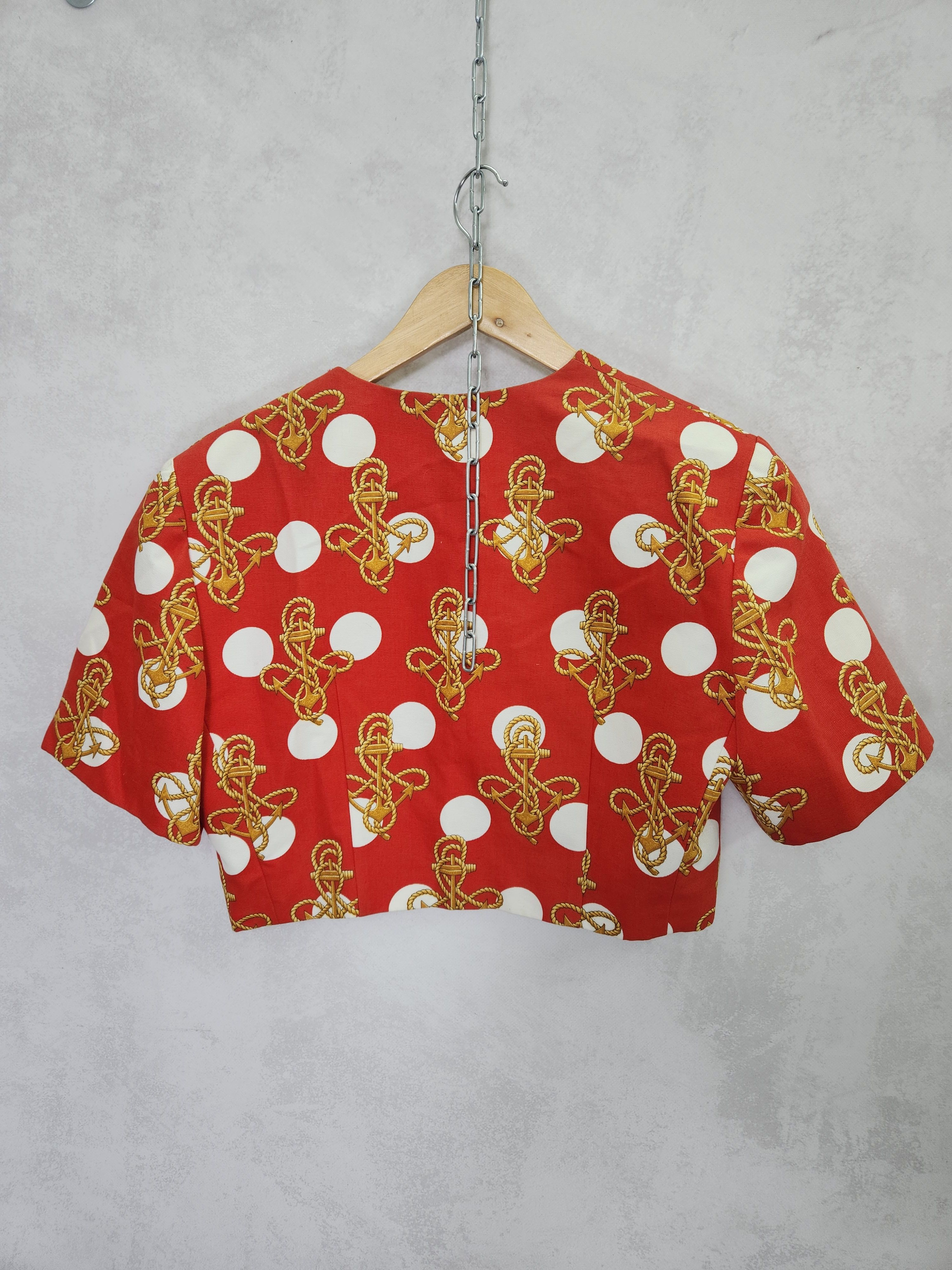 Balmain 80s Pierre balmain el corte Ingles anchor short blazer Size S / US 4 / IT 40 - 4 Thumbnail