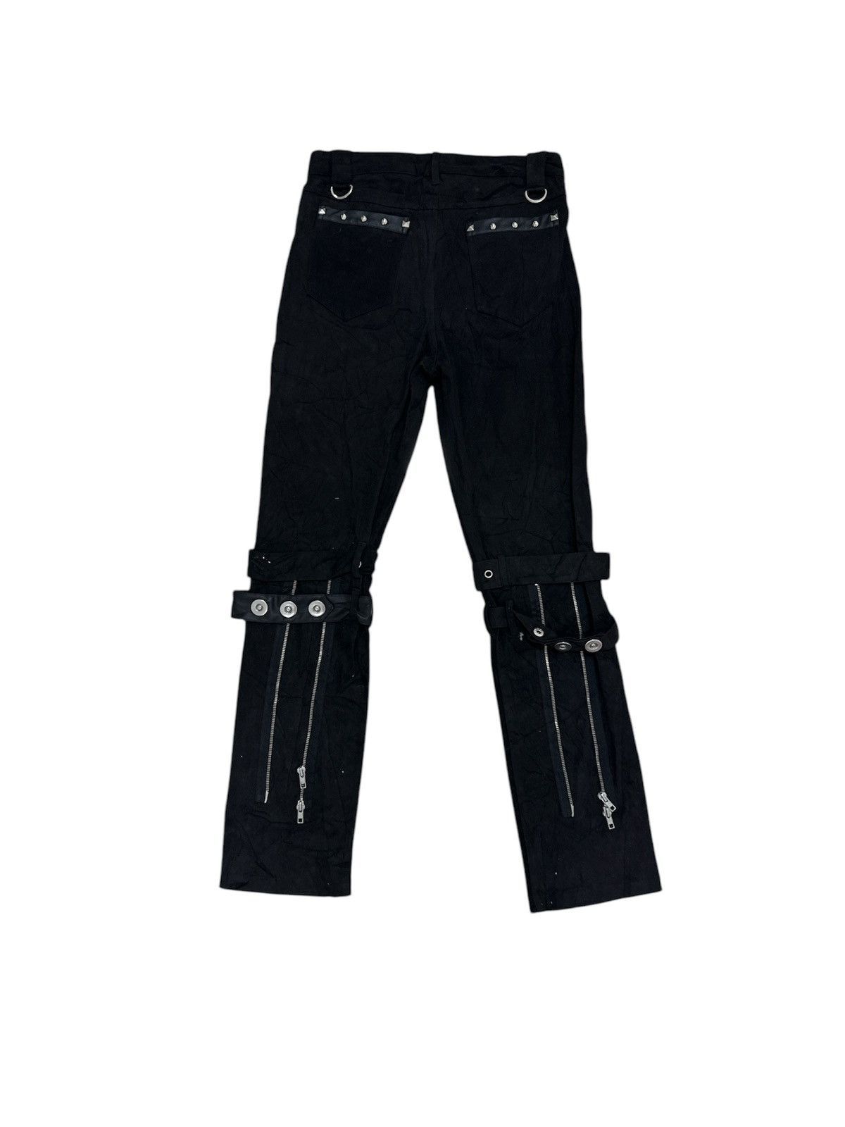 Japanese Brand Sex Pot Revenge Punk Pant Design Bondage Style Attc Skirt Size US 30 / EU 46 - 4 Thumbnail