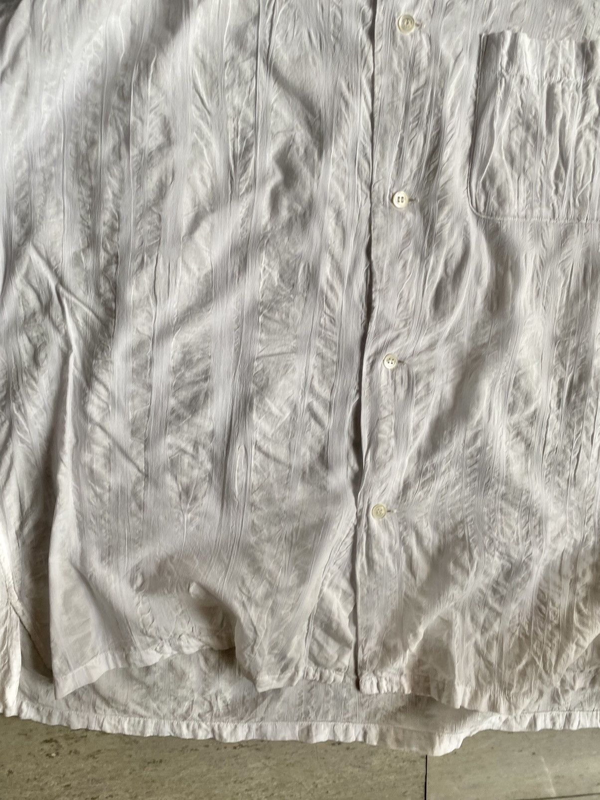Yohji Yamamoto Y’s For Men Wrinkle Oversized Shirt Size US L / EU 52-54 / 3 - 12 Thumbnail
