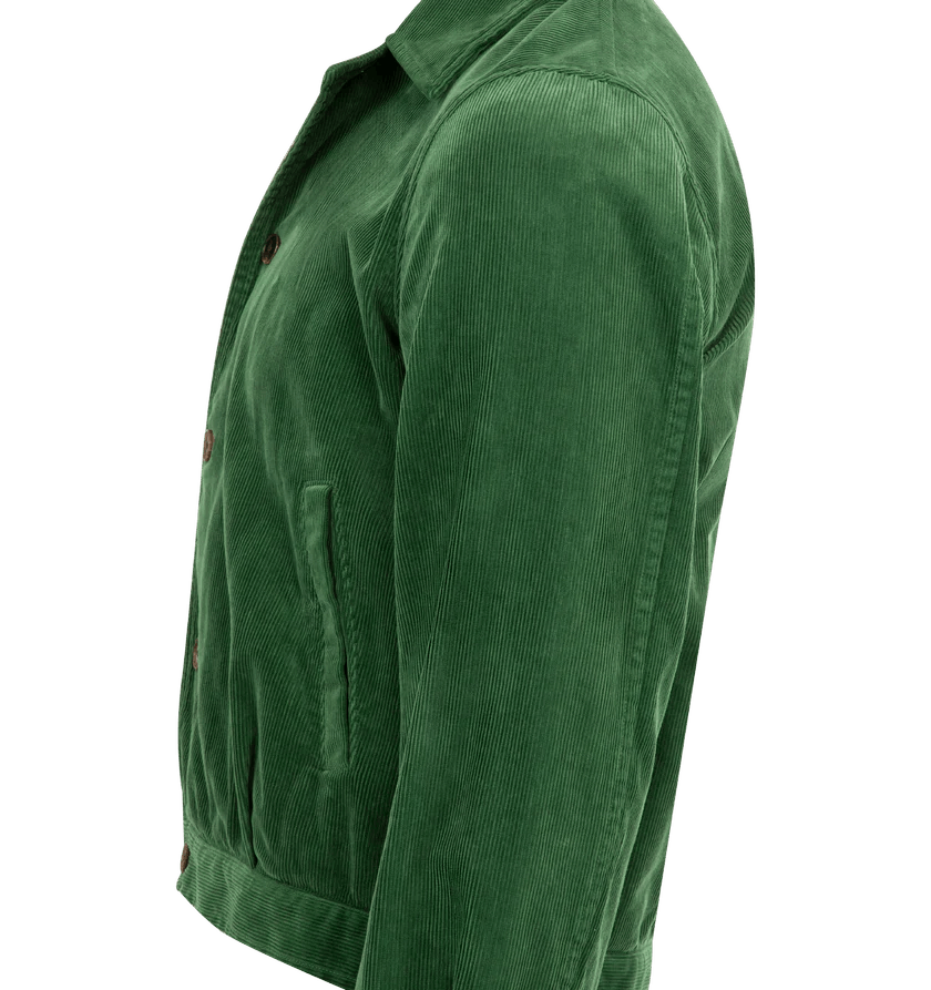 Auralee o1h1sh11225 Pigment Dyed Finx Corduroy Blouson in Green Size US S / EU 44-46 / 1 - 3 Thumbnail