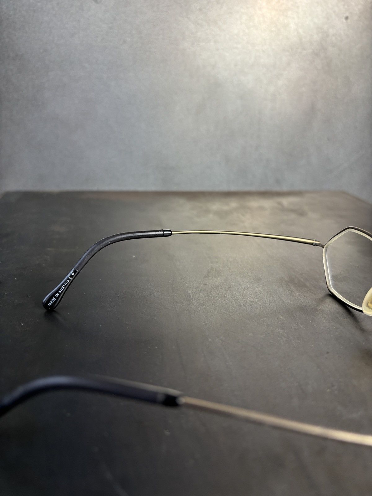 Adidas × Vintage Vintage Adidas Eyeglasses Frames Austria Masters Angular Hex Size ONE SIZE - 8 Thumbnail