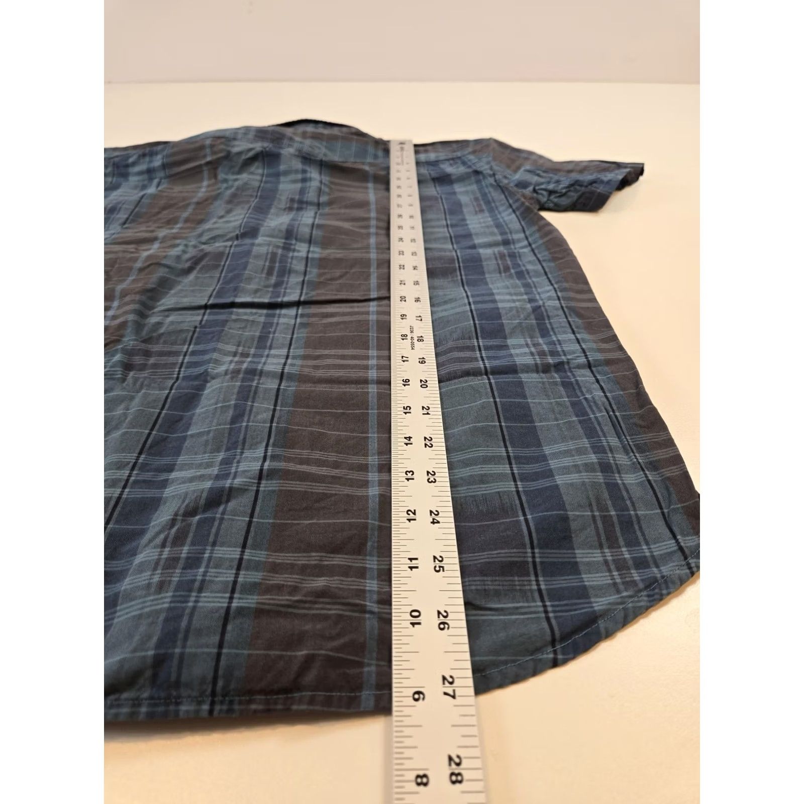 Outerknown Outerknown Shirt Mens M Blue Plaid Organic Cotton Button Front Casual Size US M / EU 48-50 / 2 - 6 Thumbnail