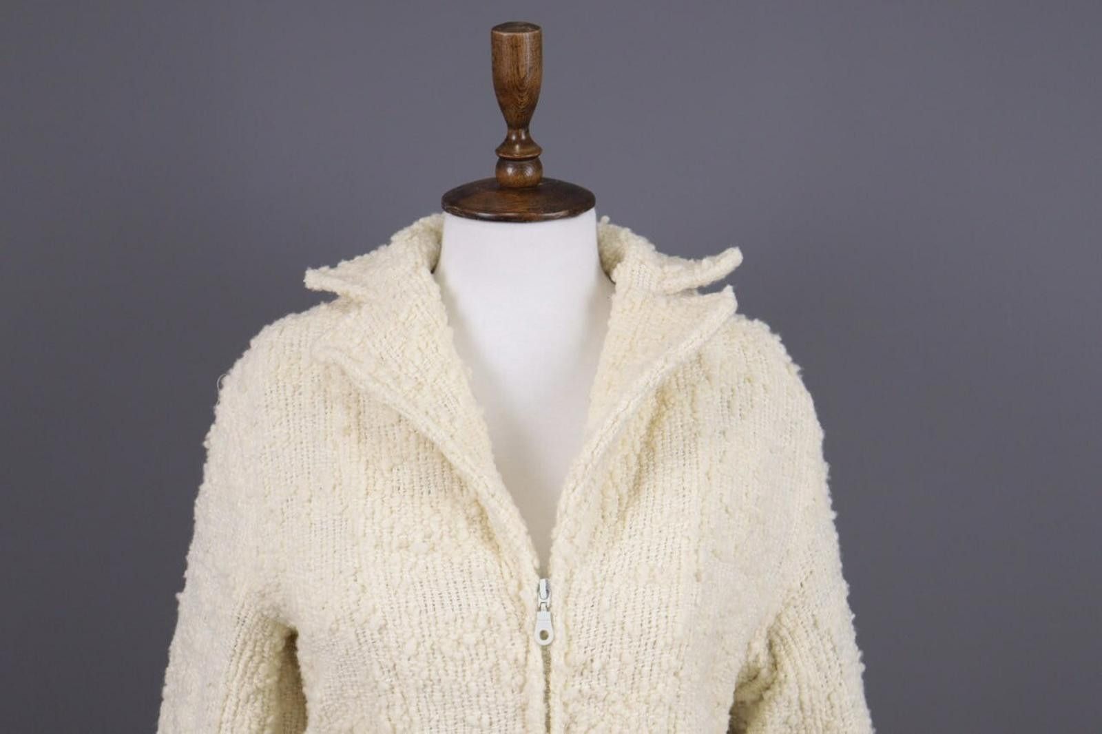 Other NWT Pachamama Soft Wool Knit Santa Fe Zip Jacket Size L Size L / US 10 / IT 46 - 2 Thumbnail