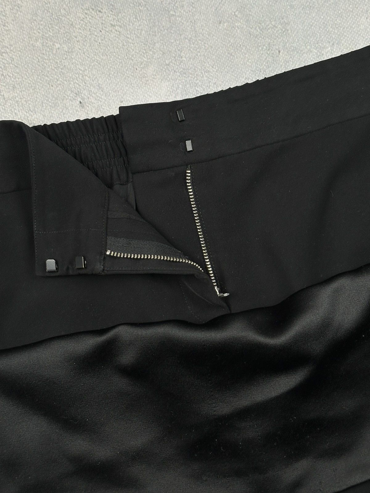 Alexander Wang Alexander Wang Minimalist Tapered Black Luxury Pants Archive Size 30" / US 8 / IT 44 - 12 Thumbnail