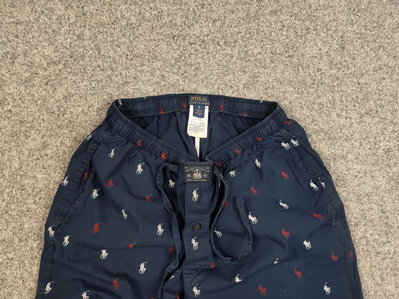 Polo Ralph Lauren Vintage Polo Ralph Lauren Light Blue Monogram Logo Shorts Size US 32 / EU 48 - 6 Thumbnail